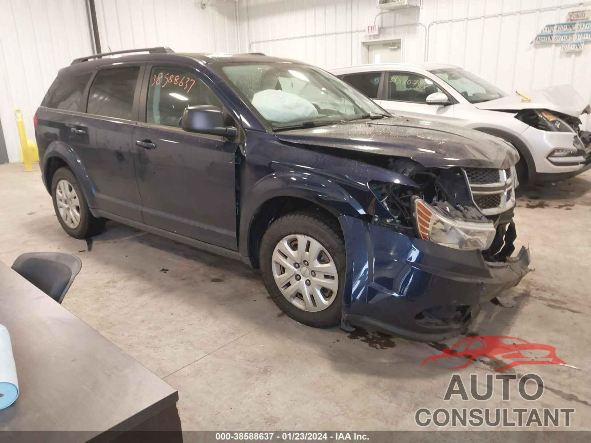 DODGE JOURNEY 2018 - 3C4PDCAB0JT218240