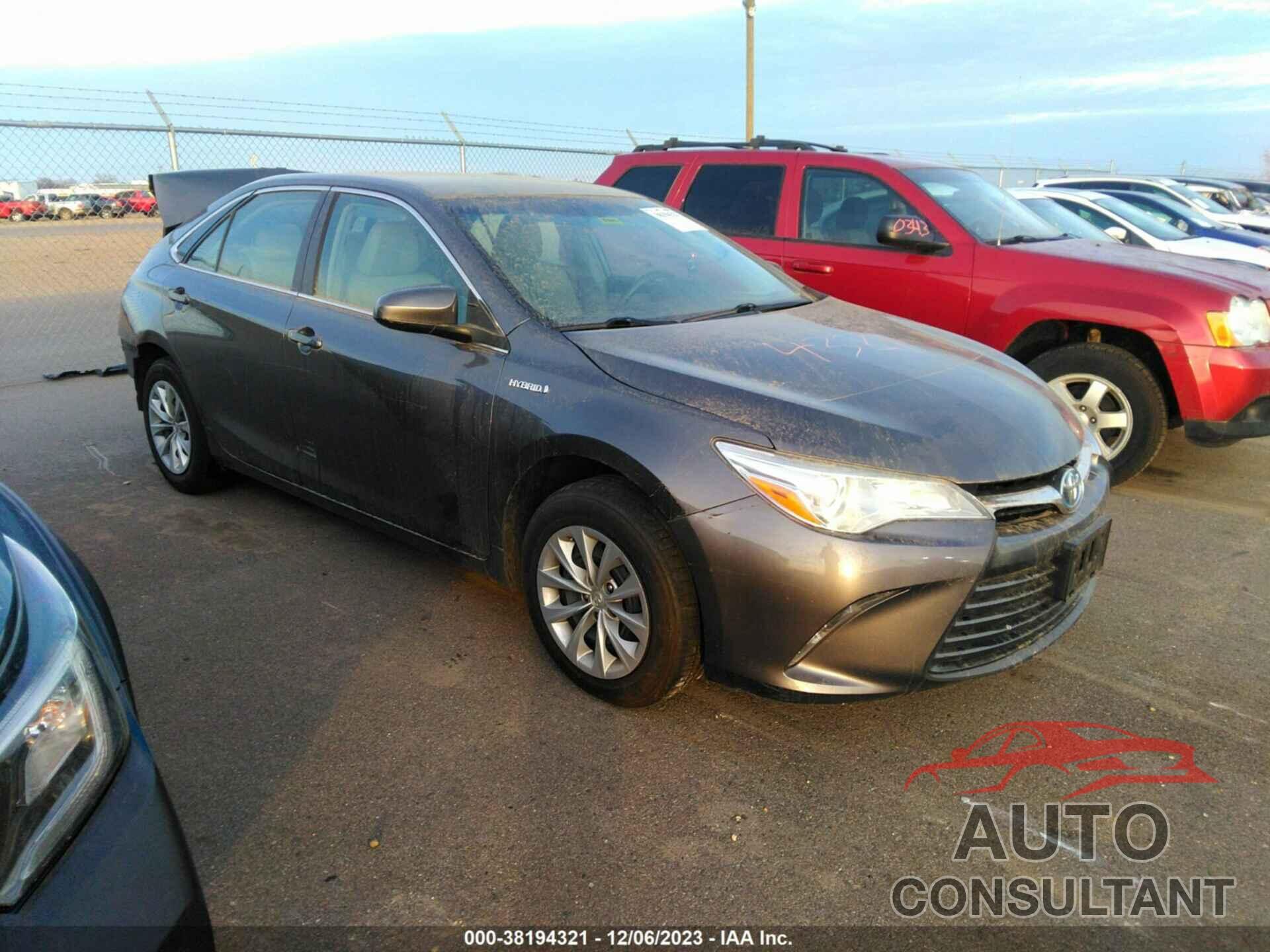 TOYOTA CAMRY 2016 - 4T1BD1FK1GU194712