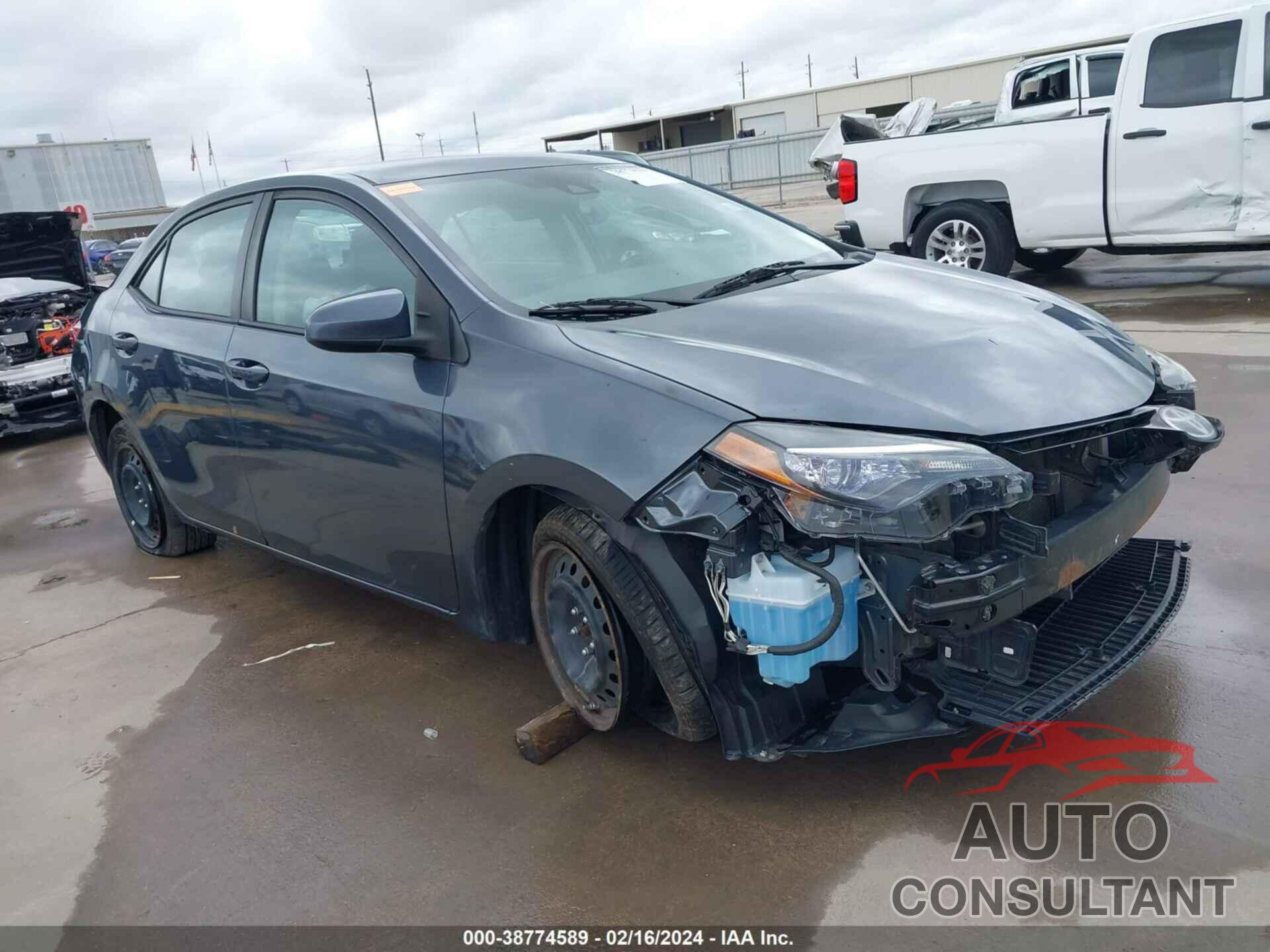 TOYOTA COROLLA 2017 - 2T1BURHE5HC837104