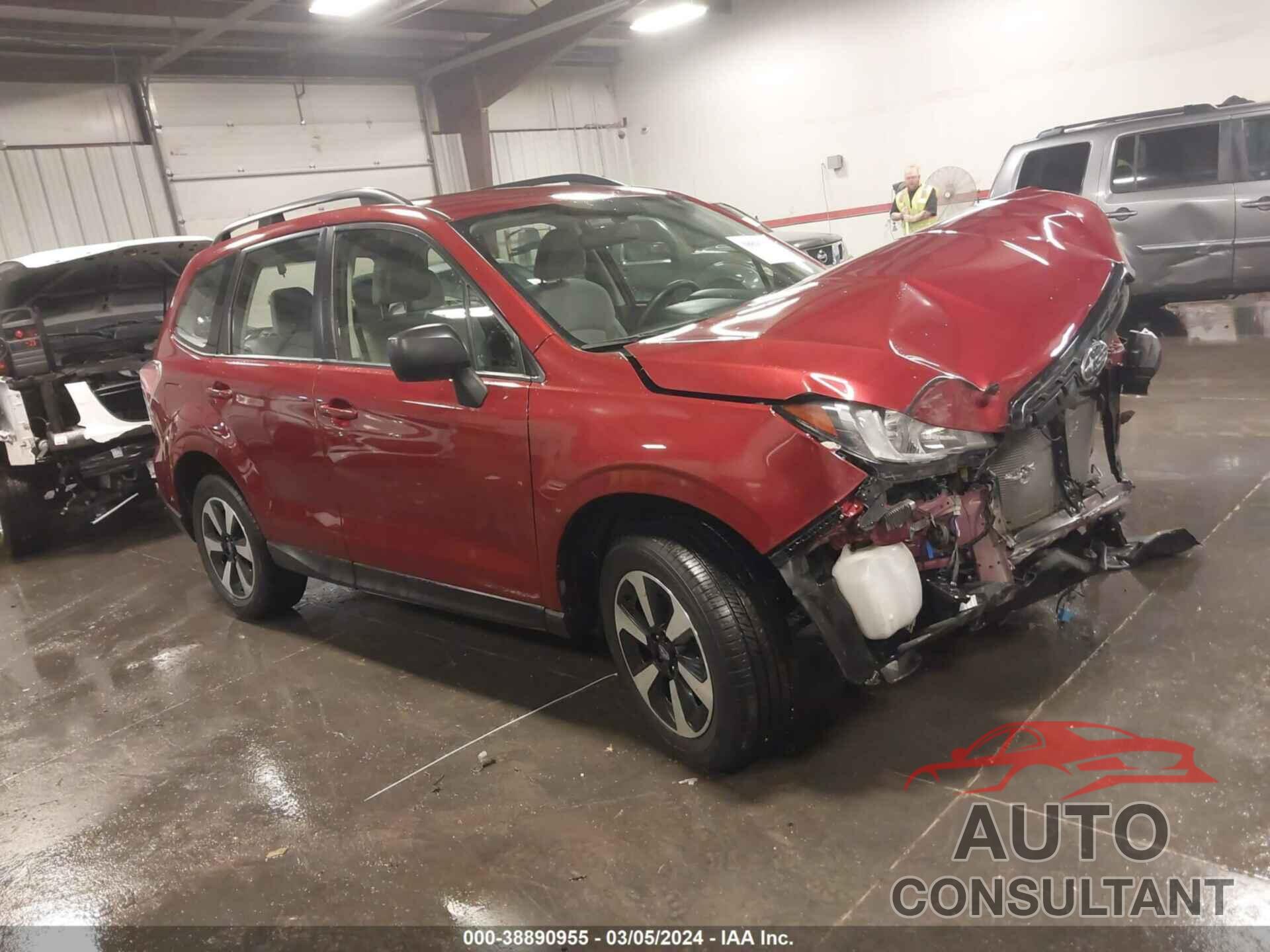 SUBARU FORESTER 2017 - JF2SJABC3HH477992
