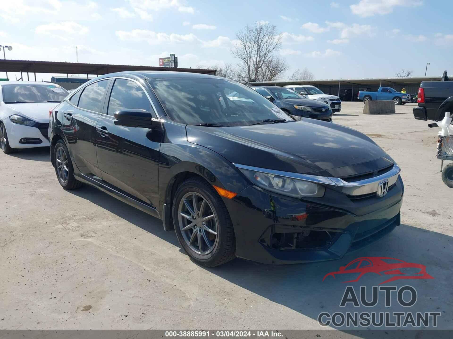 HONDA CIVIC 2016 - 19XFC2F73GE039491