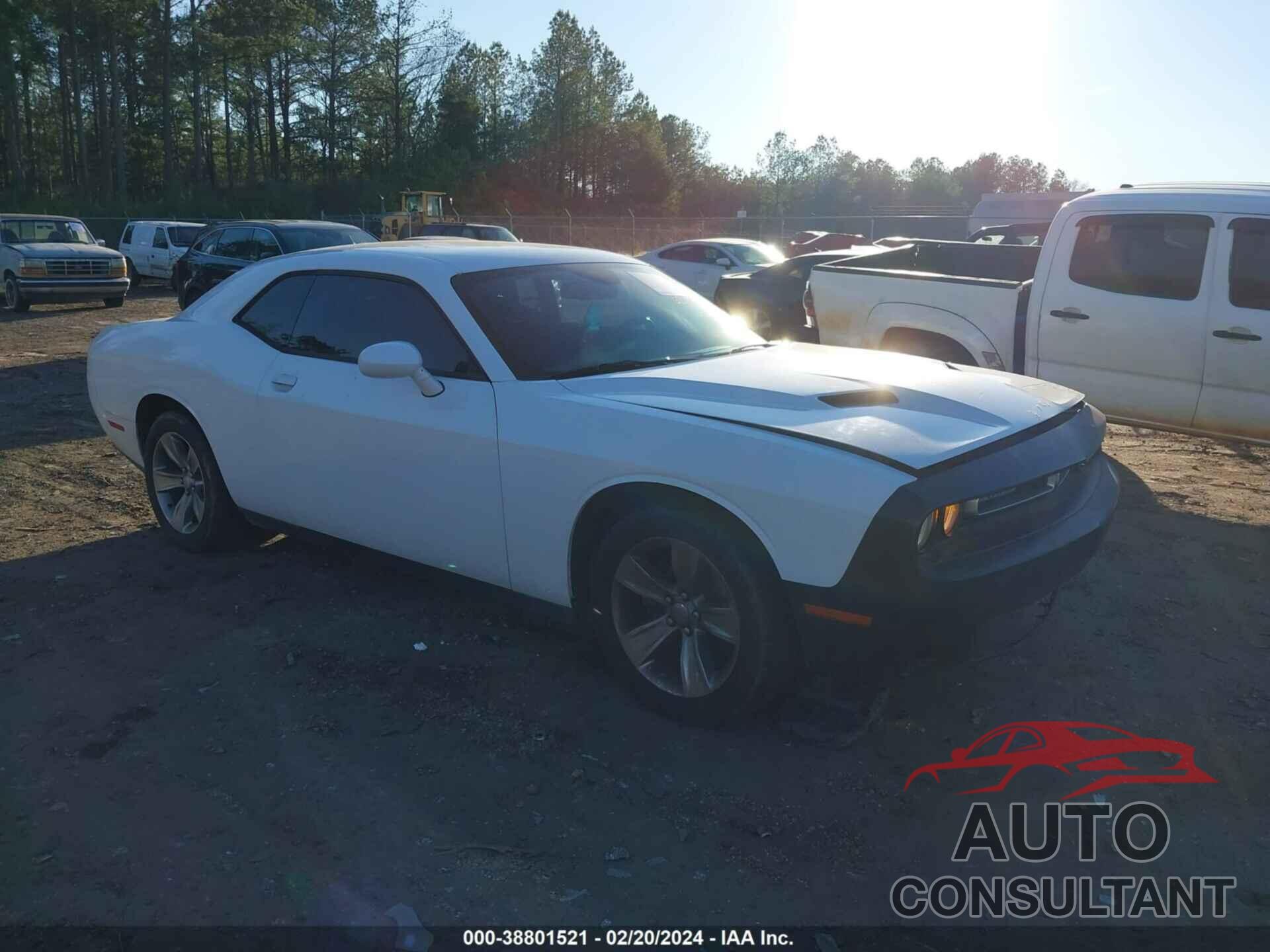 DODGE CHALLENGER 2016 - 2C3CDZAG1GH145432