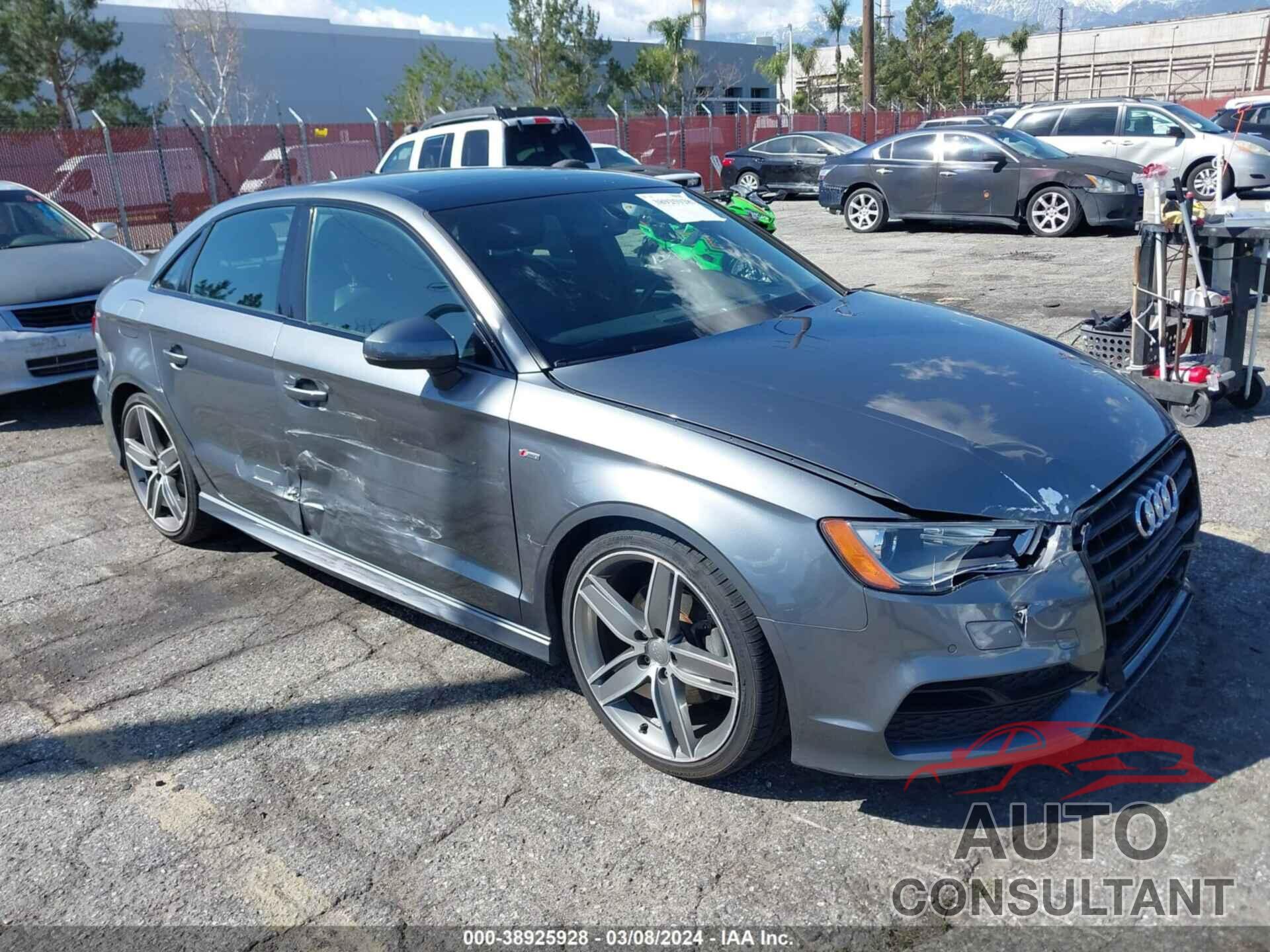 AUDI A3 2016 - WAUA7GFF7G1050321