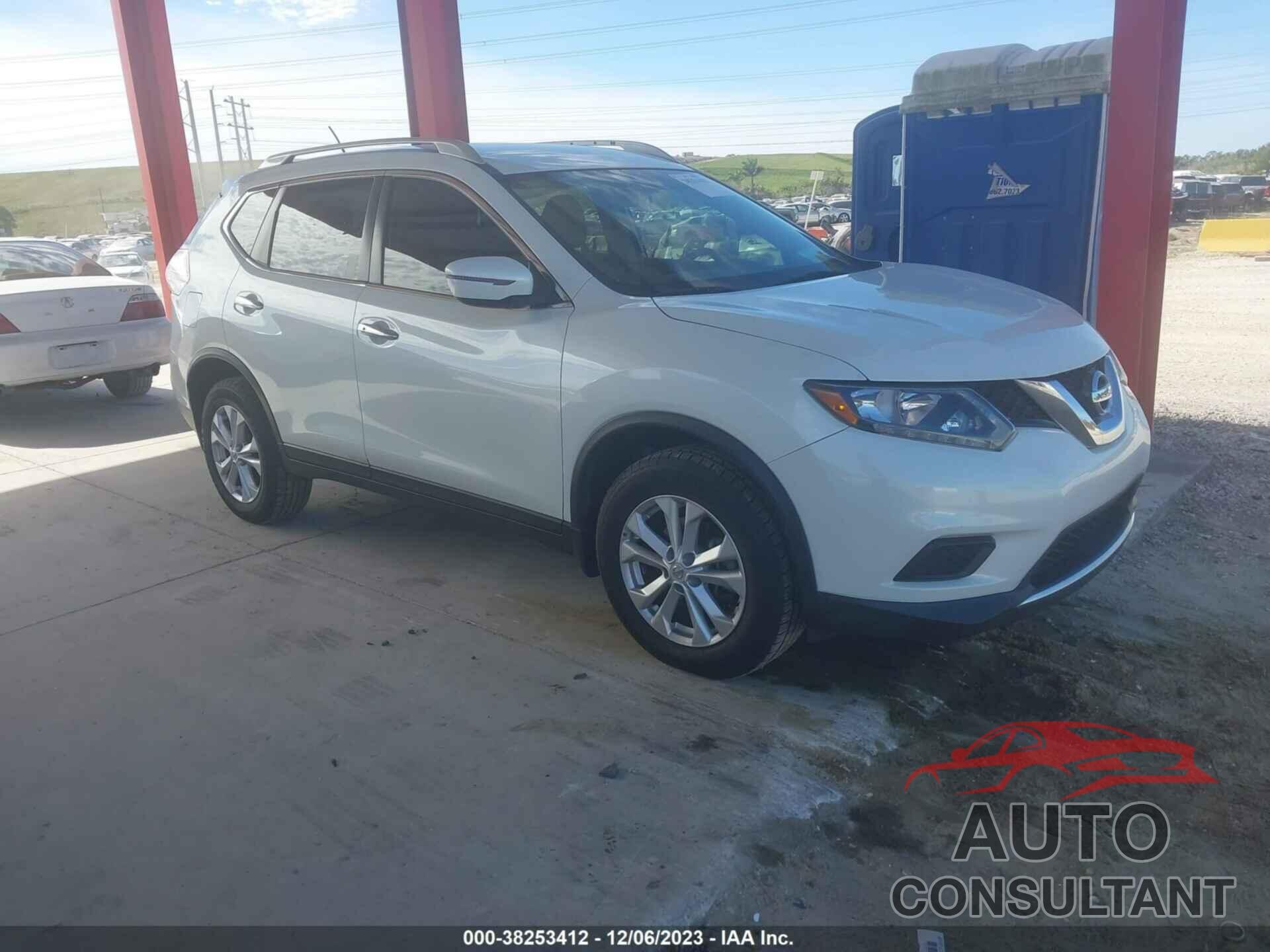 NISSAN ROGUE 2016 - KNMAT2MT4GP728904