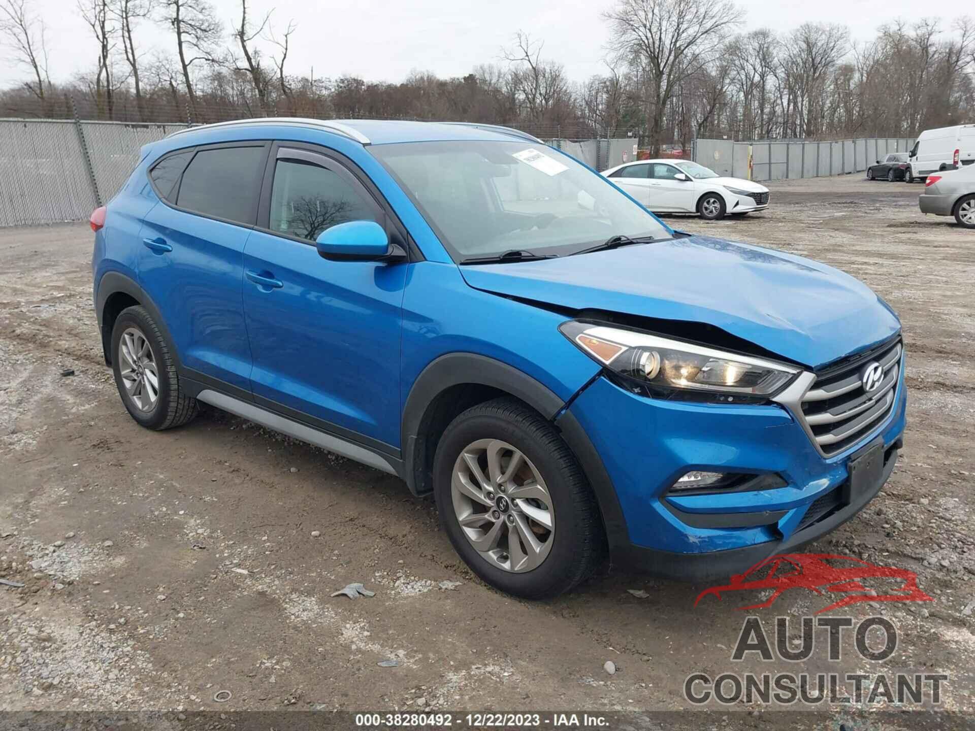 HYUNDAI TUCSON 2017 - KM8J3CA4XHU427393