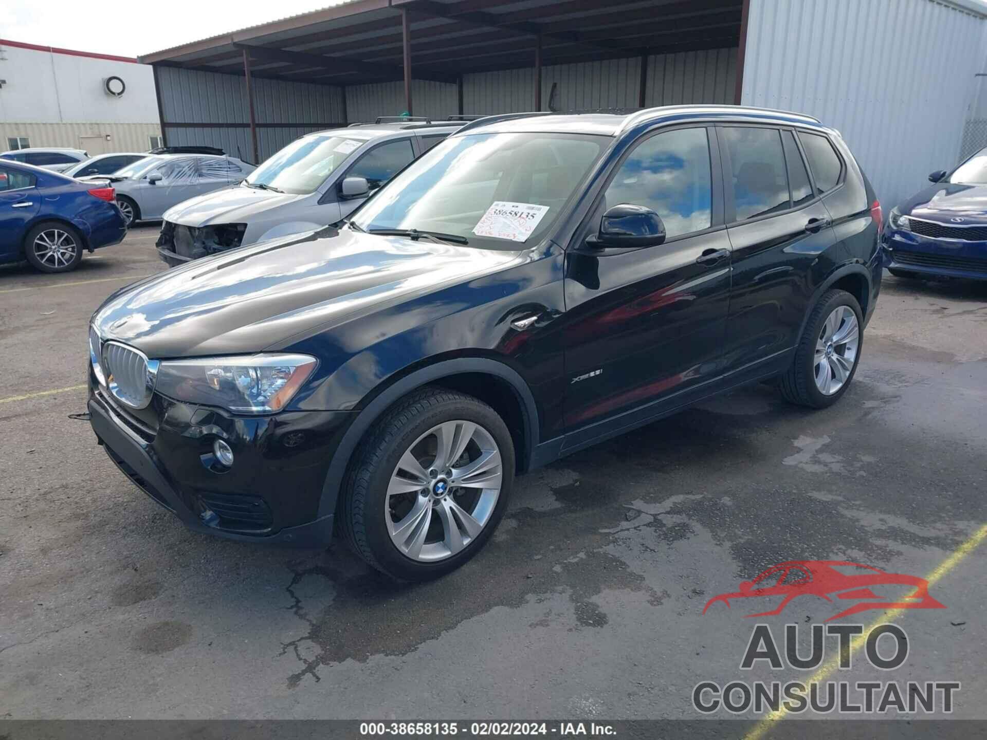 BMW X3 2016 - 5UXWX9C57G0D74053