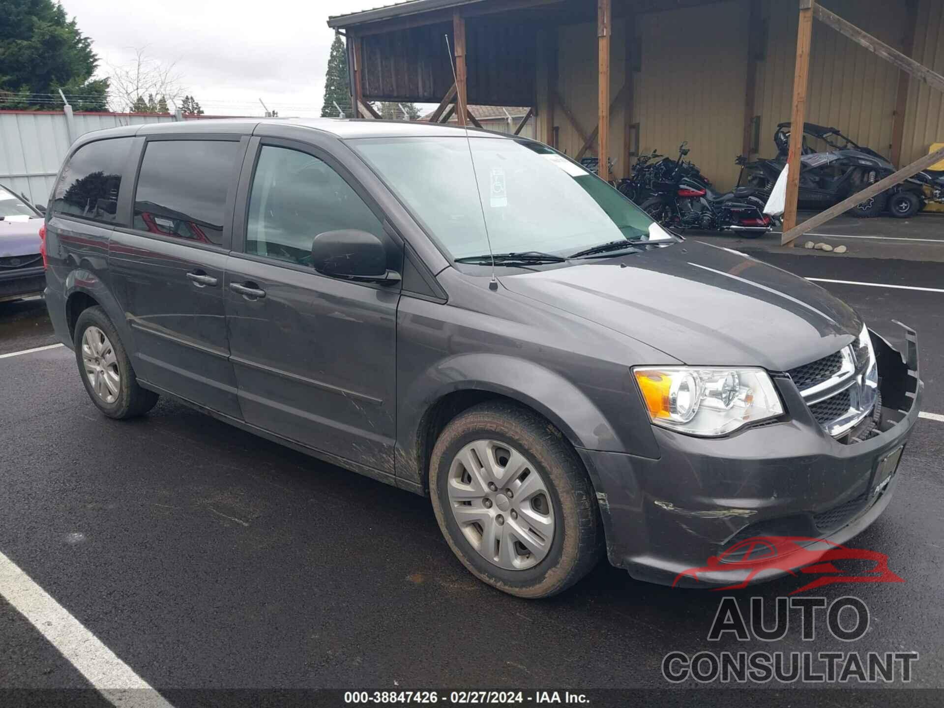 DODGE GRAND CARAVAN 2017 - 2C4RDGBG8HR575222