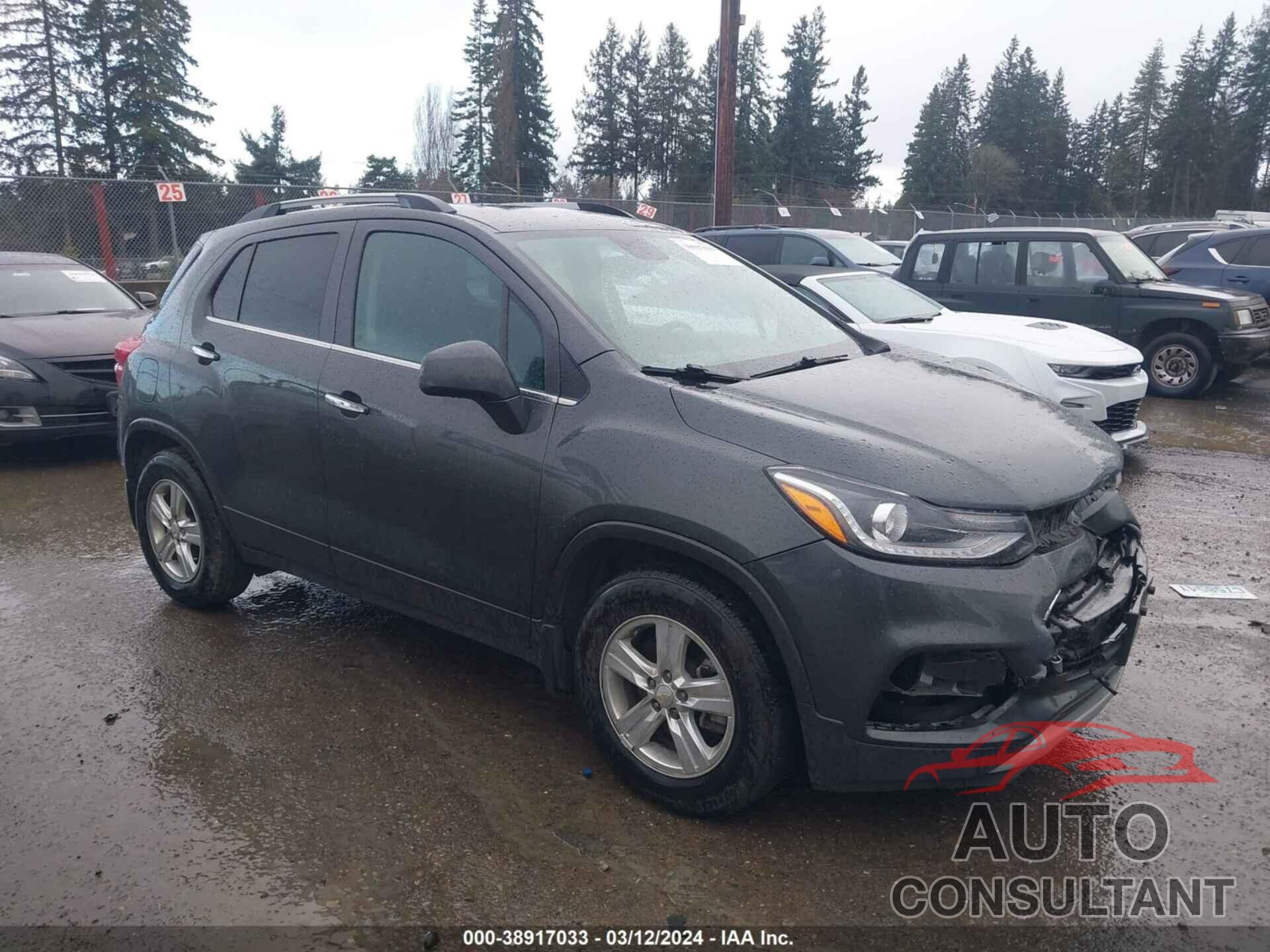 CHEVROLET TRAX 2019 - 3GNCJLSB3KL119006