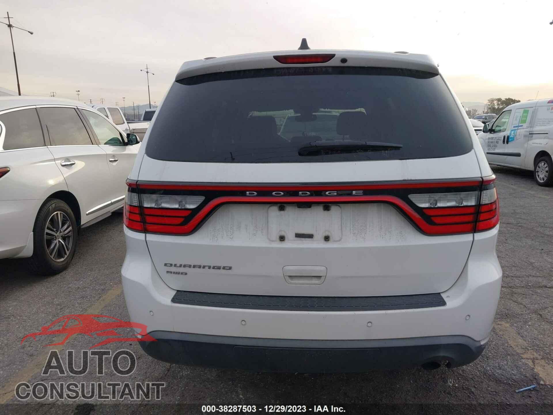 DODGE DURANGO 2017 - 1C4RDJAG5HC746838