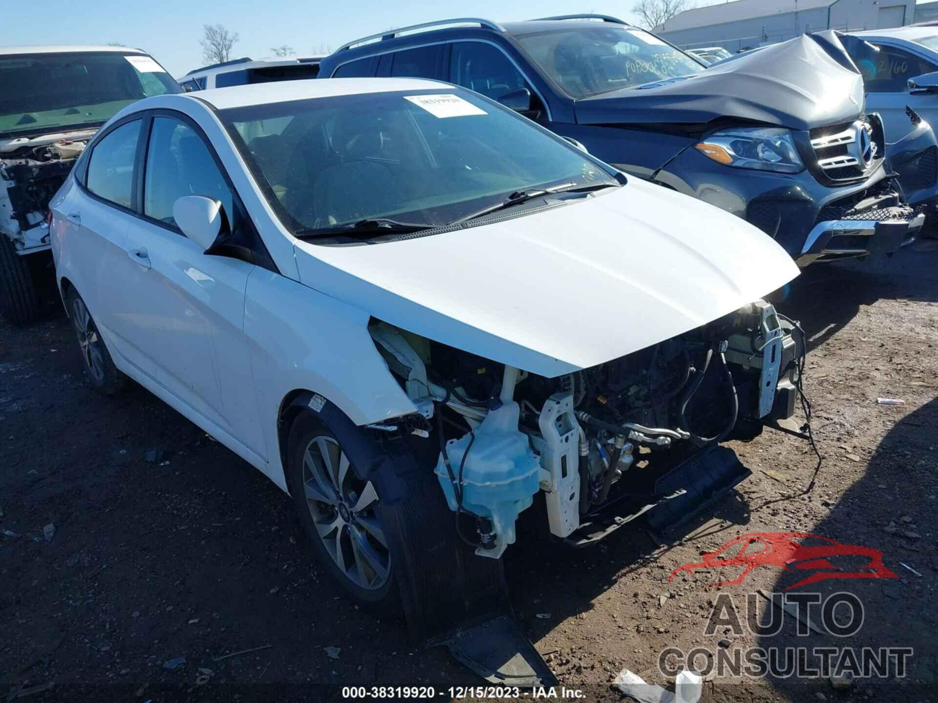 HYUNDAI ACCENT 2017 - KMHCT4AE4HU337857