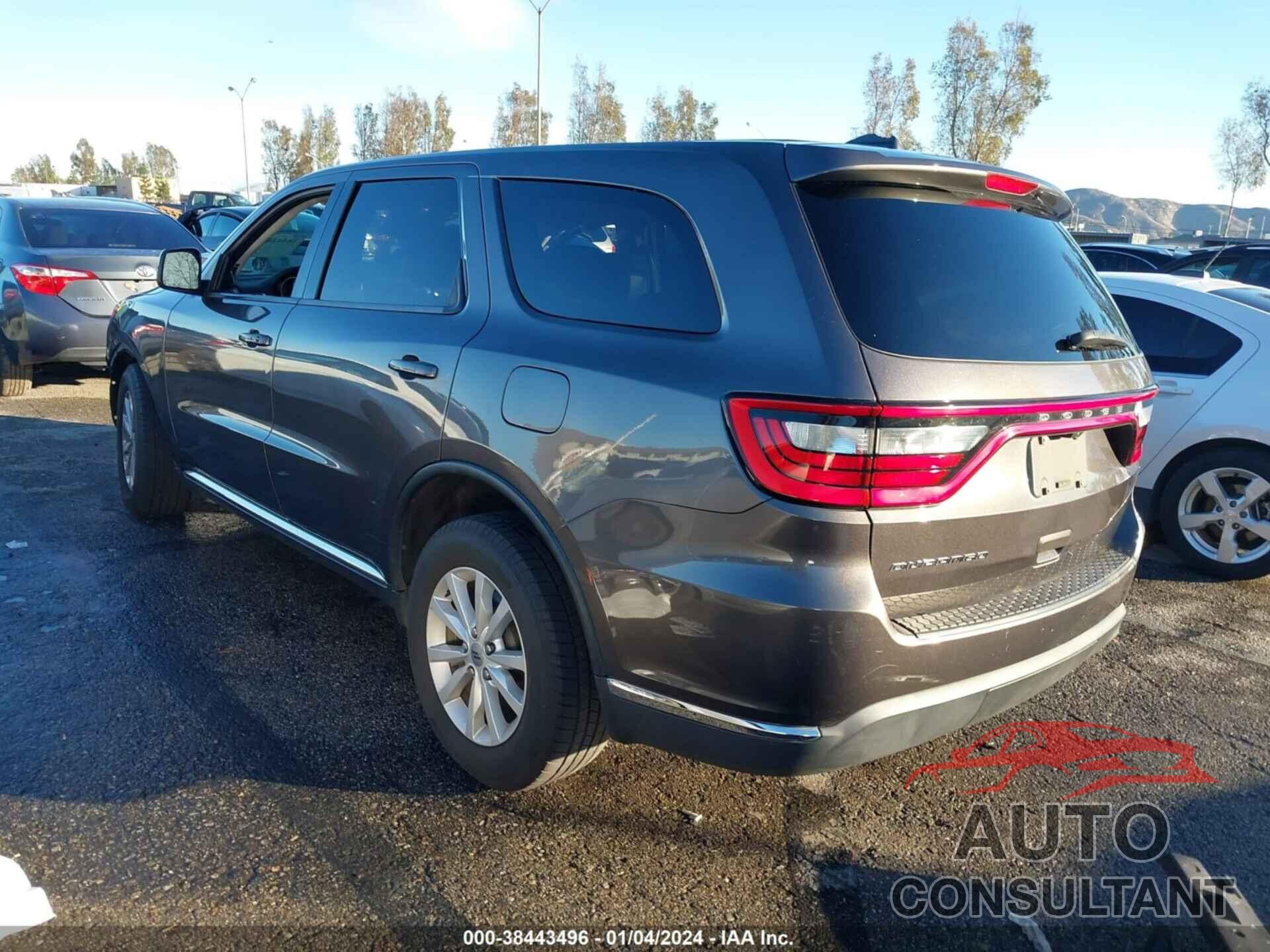 DODGE DURANGO 2019 - 1C4RDHAG5KC705447