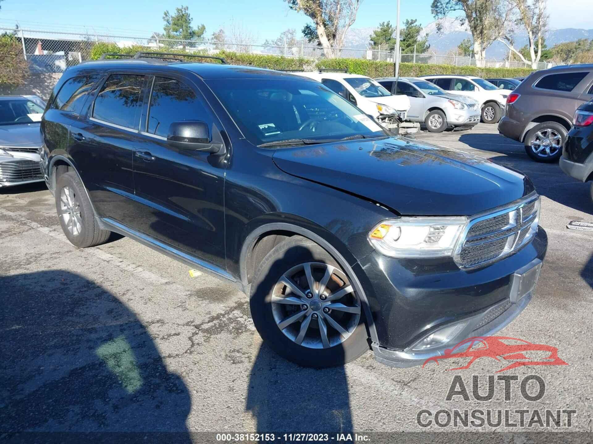 DODGE DURANGO 2016 - 1C4RDHAG9GC346661