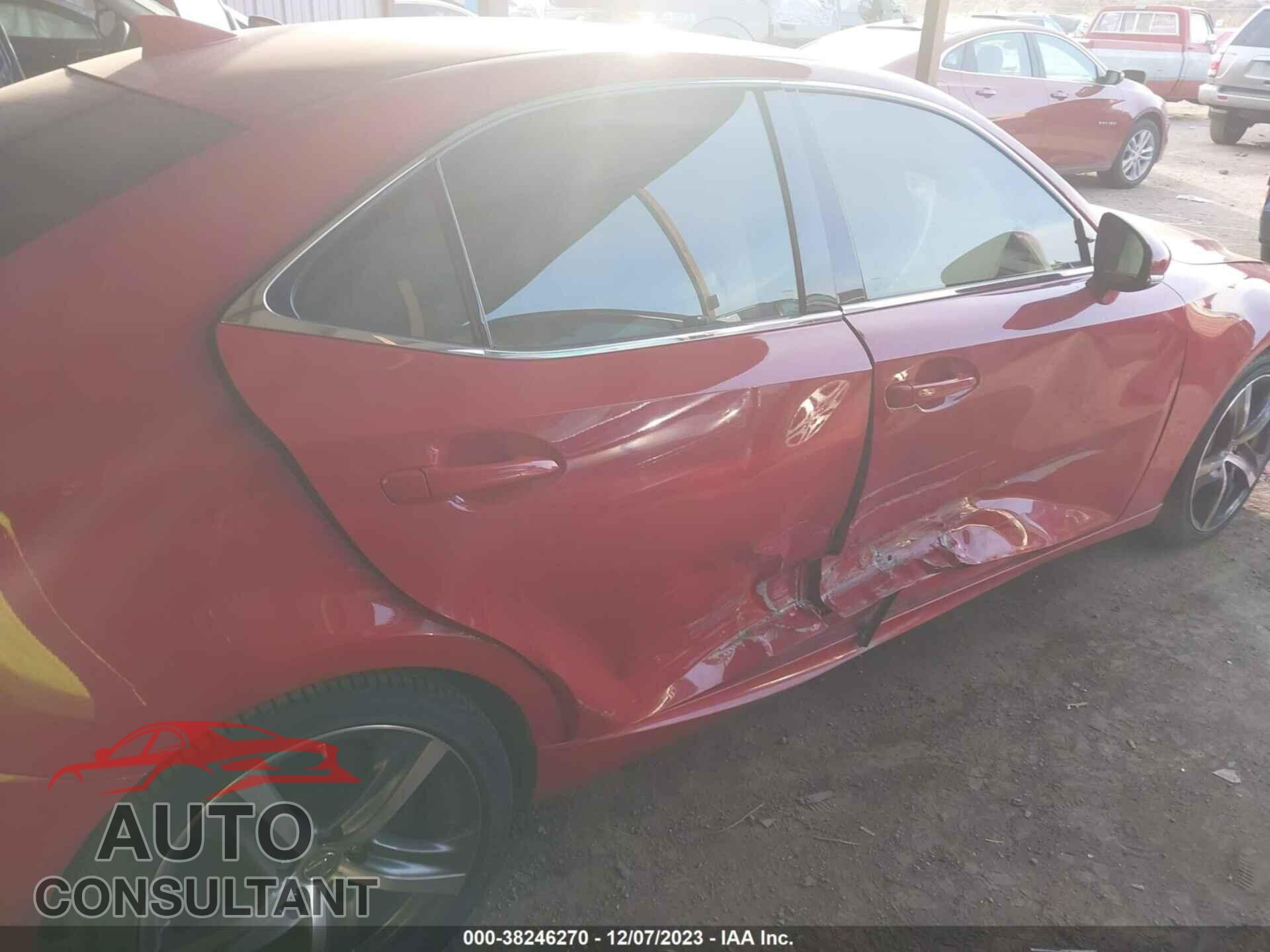 LEXUS IS 2017 - JTHBA1D25H5059355