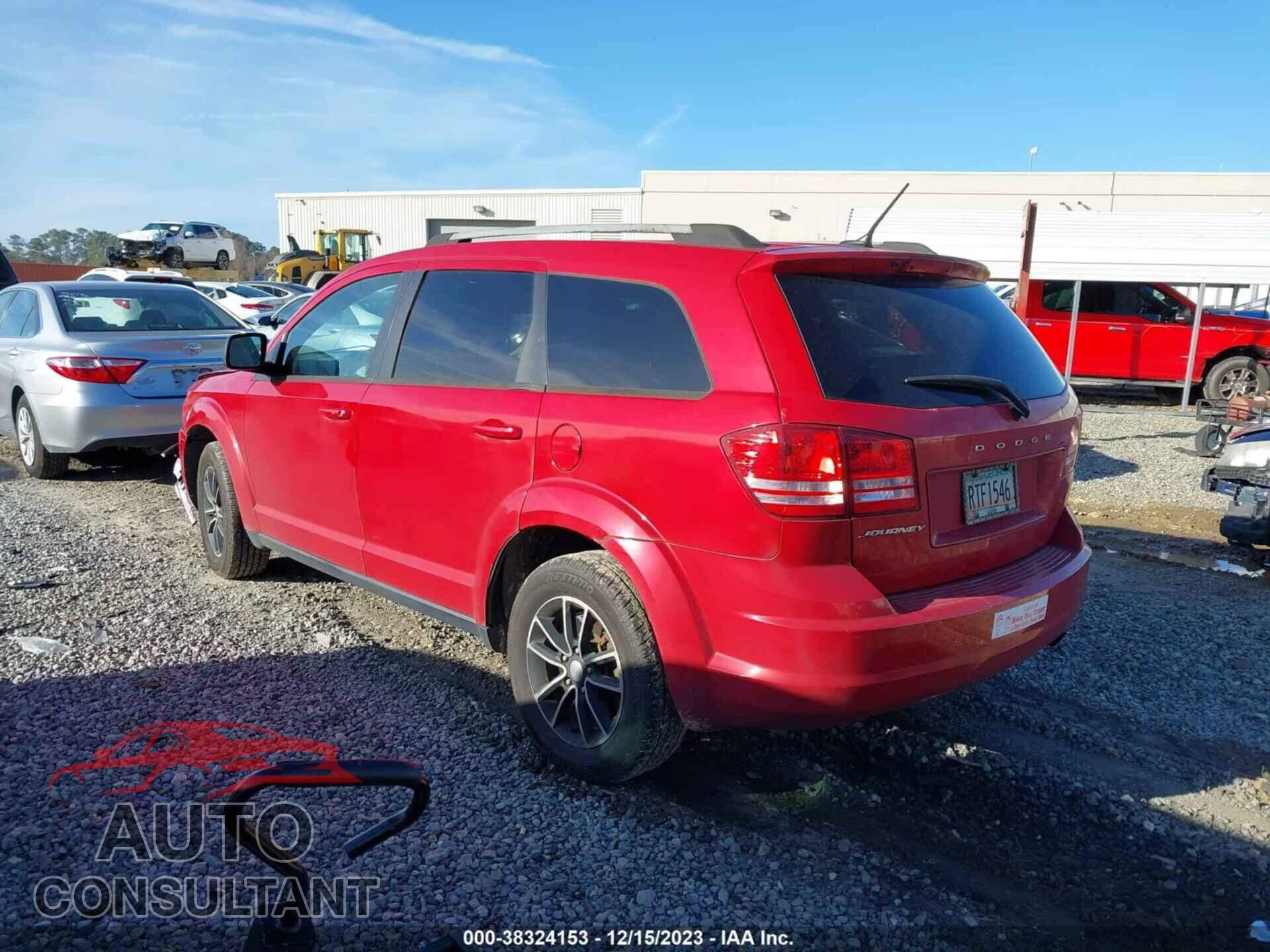 DODGE JOURNEY 2017 - 3C4PDCAB3HT683900