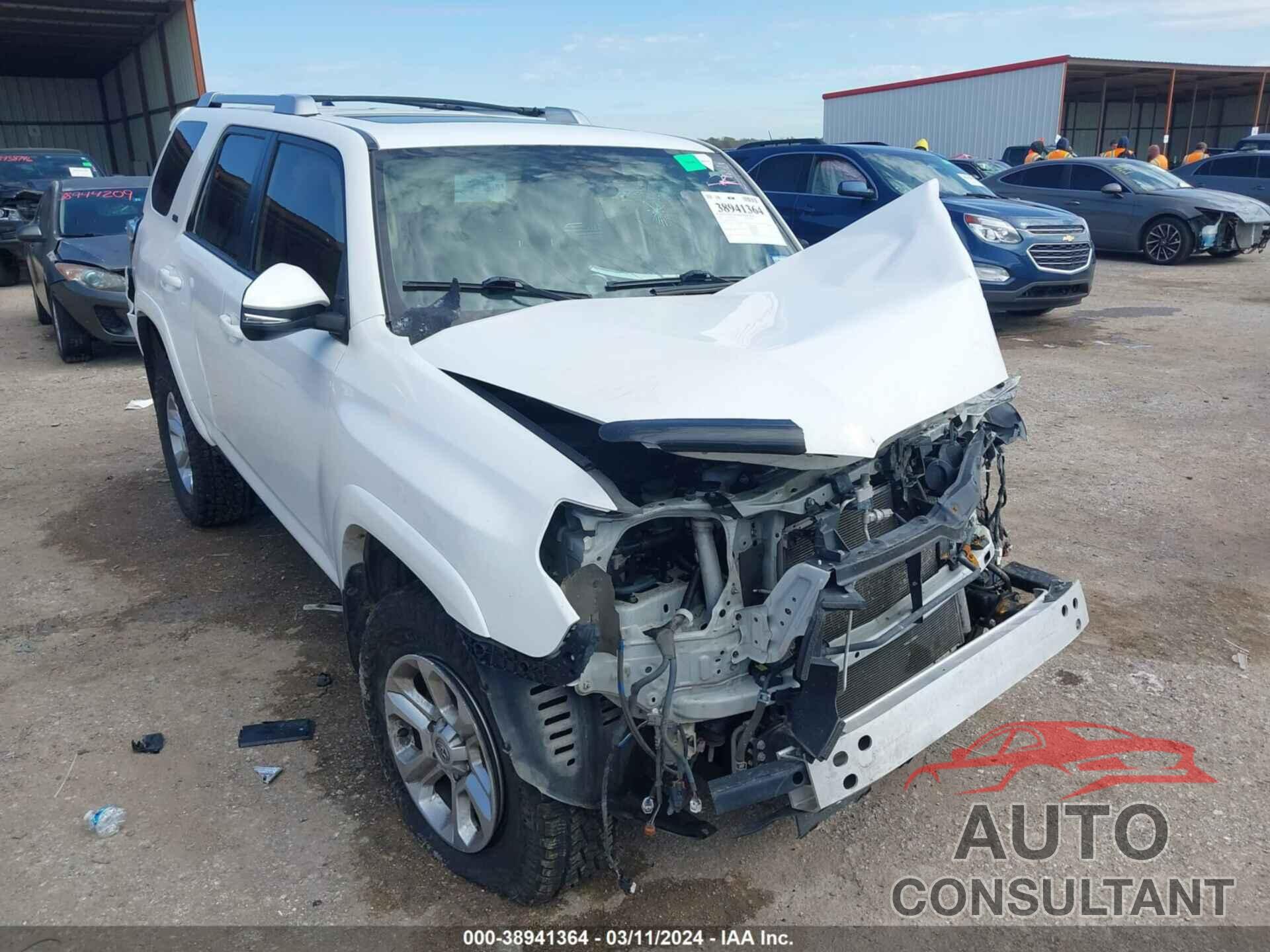 TOYOTA 4RUNNER 2017 - JTEBU5JR6H5432366