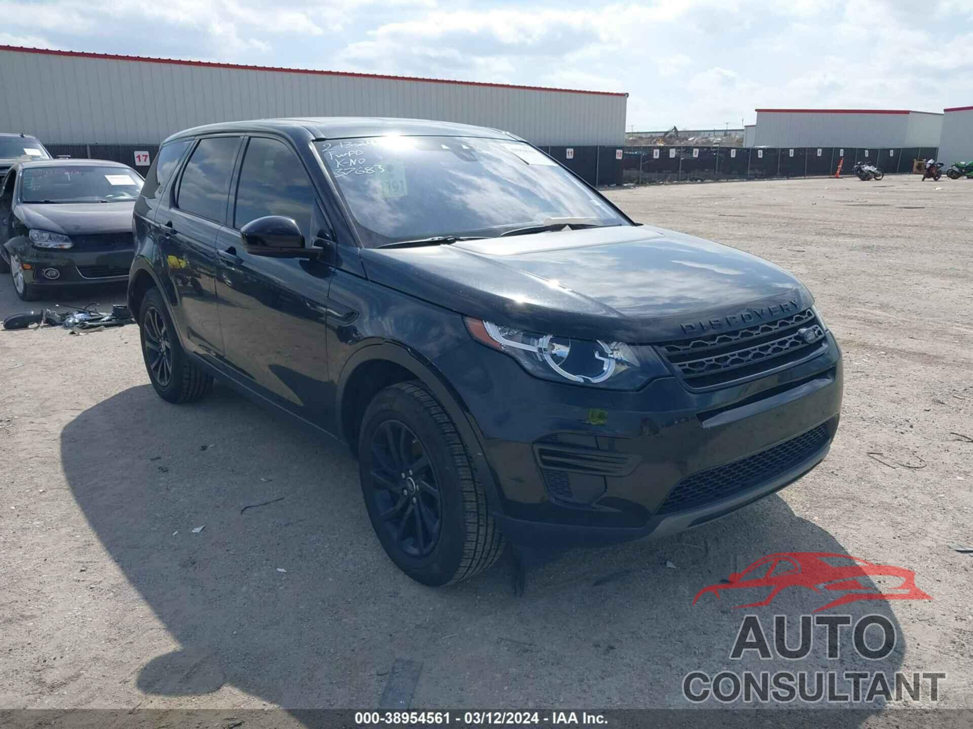 LAND ROVER DISCOVERY SPORT 2019 - SALCP2FX0KH814378