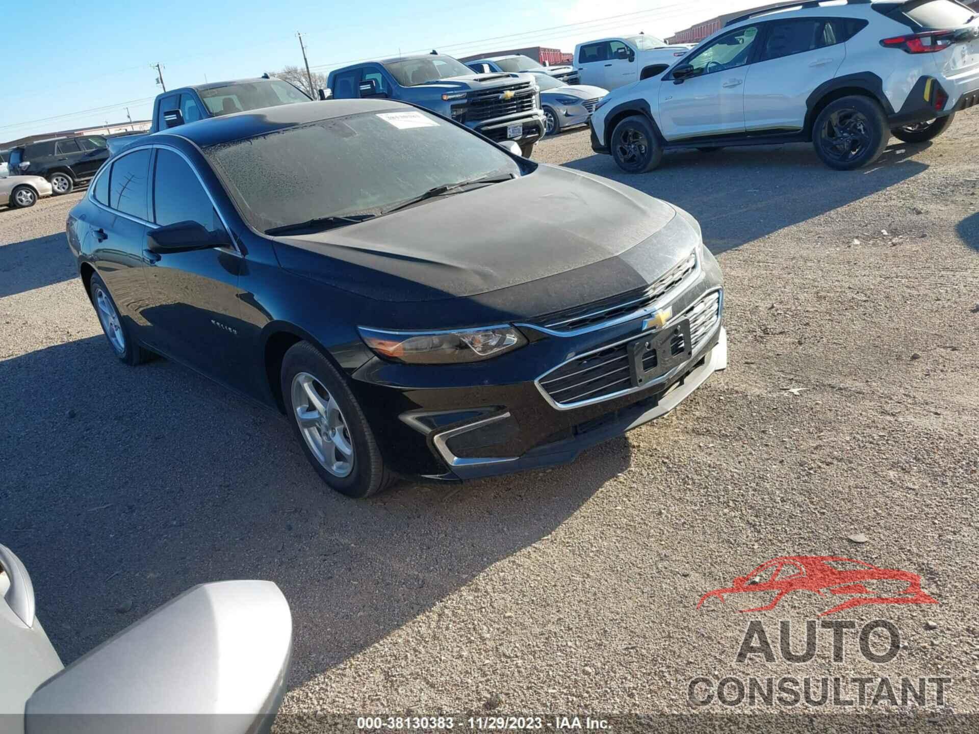 CHEVROLET MALIBU 2018 - 1G1ZC5ST3JF104606