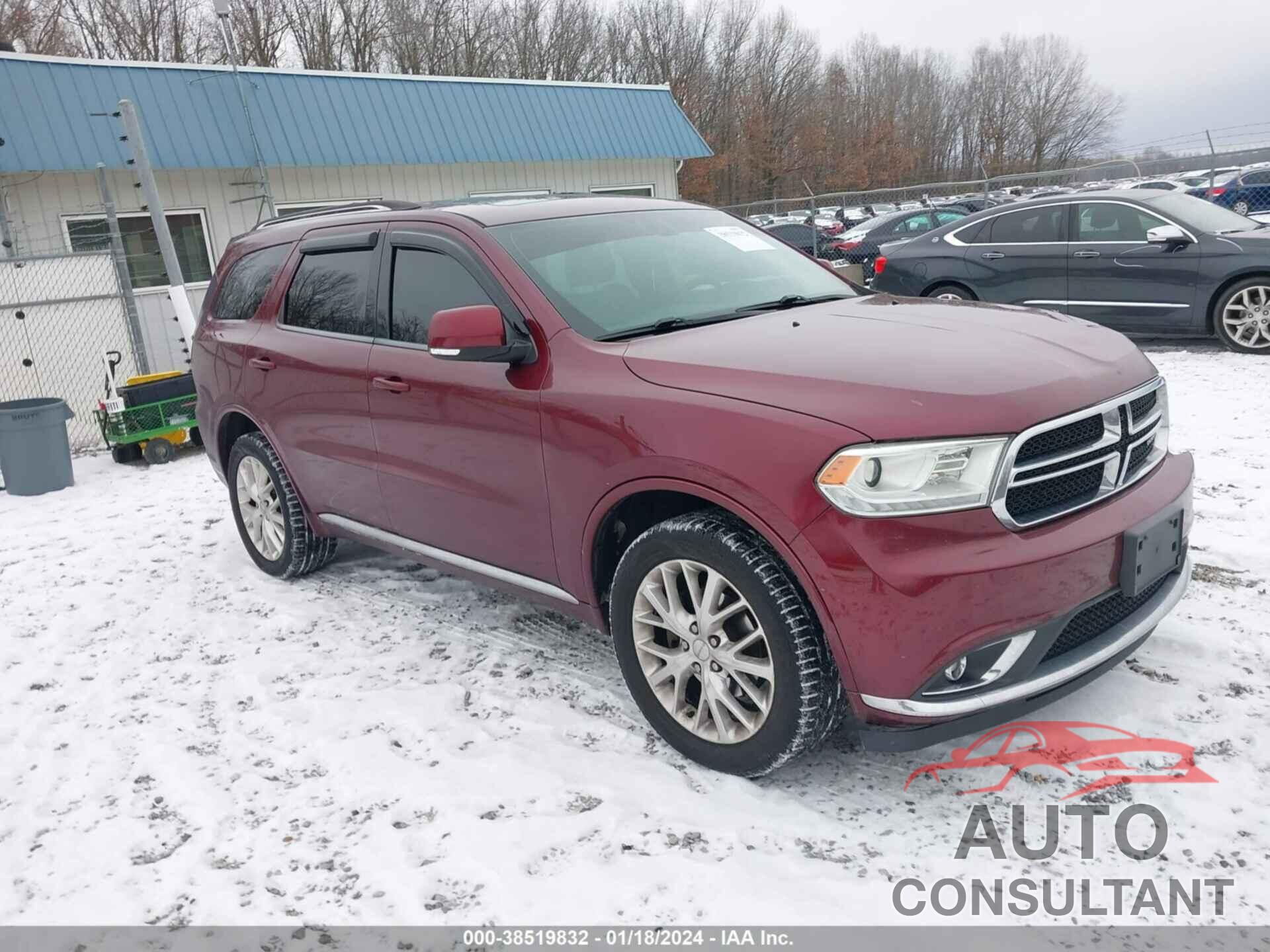 DODGE DURANGO 2016 - 1C4RDJDG1GC433361