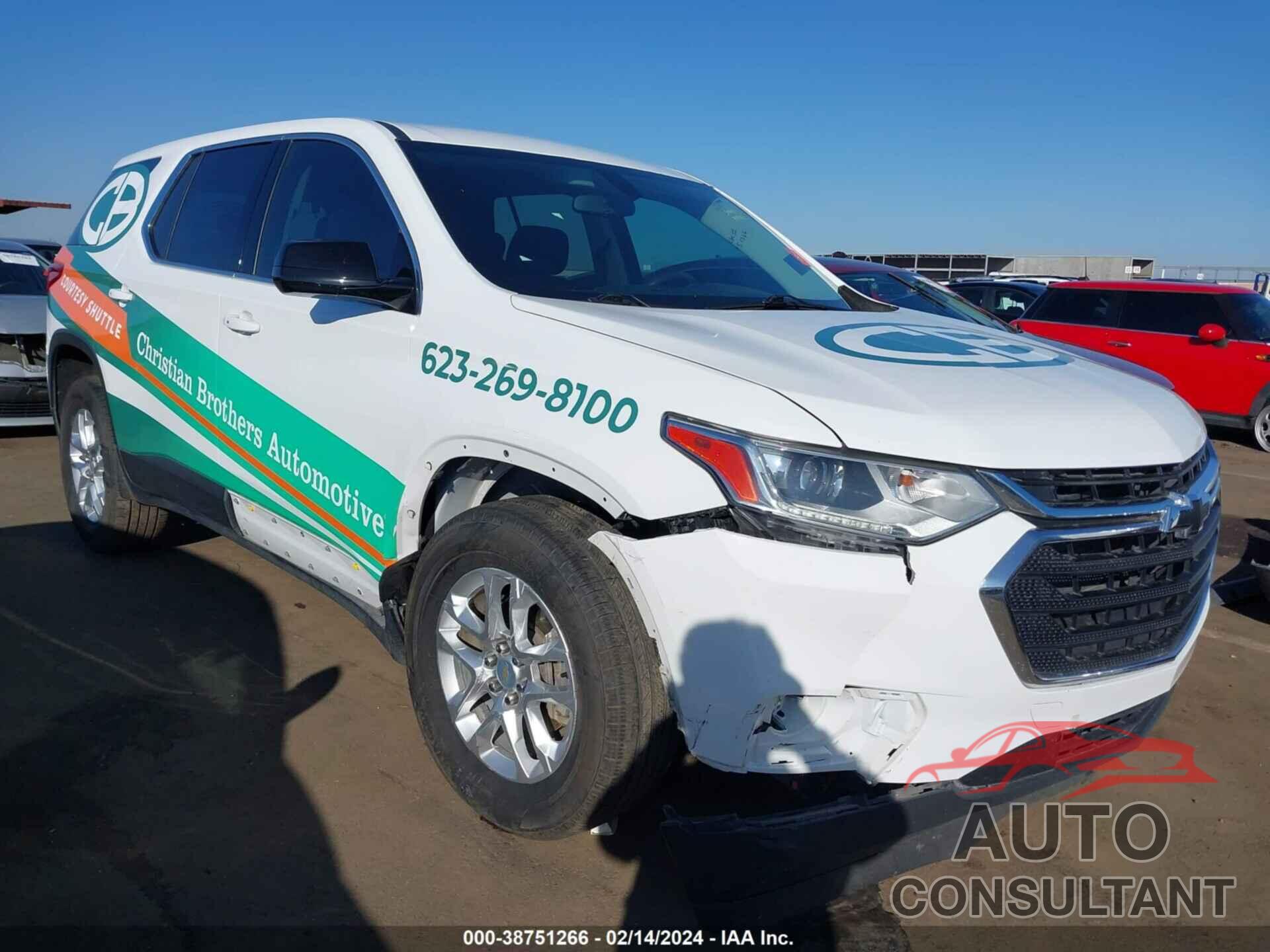 CHEVROLET TRAVERSE 2018 - 1GNERFKW7JJ283516