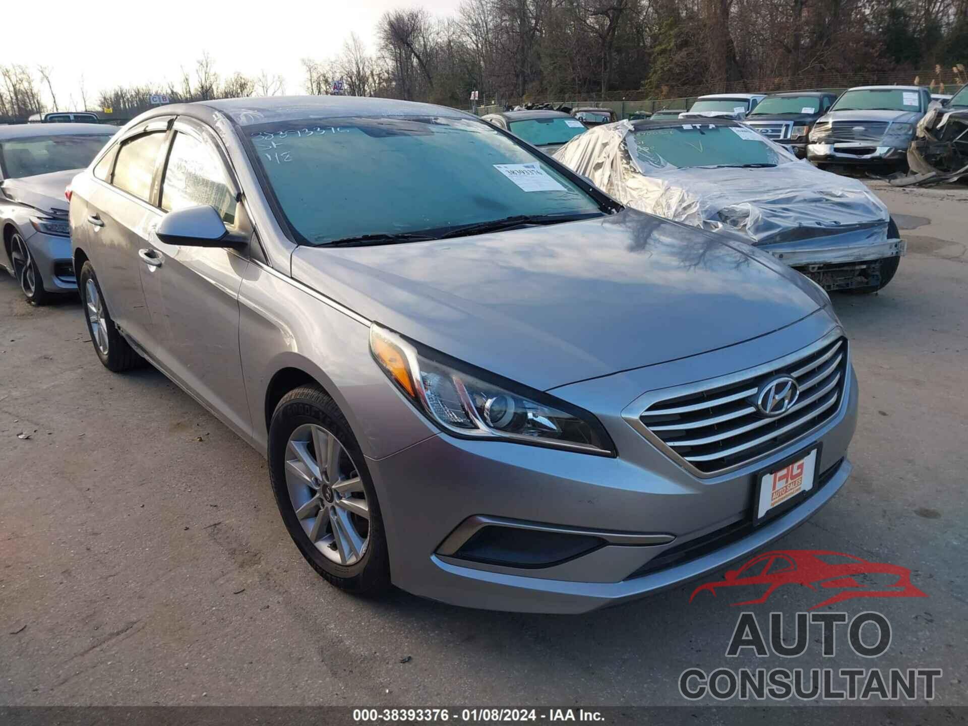 HYUNDAI SONATA 2016 - 5NPE24AF0GH334634