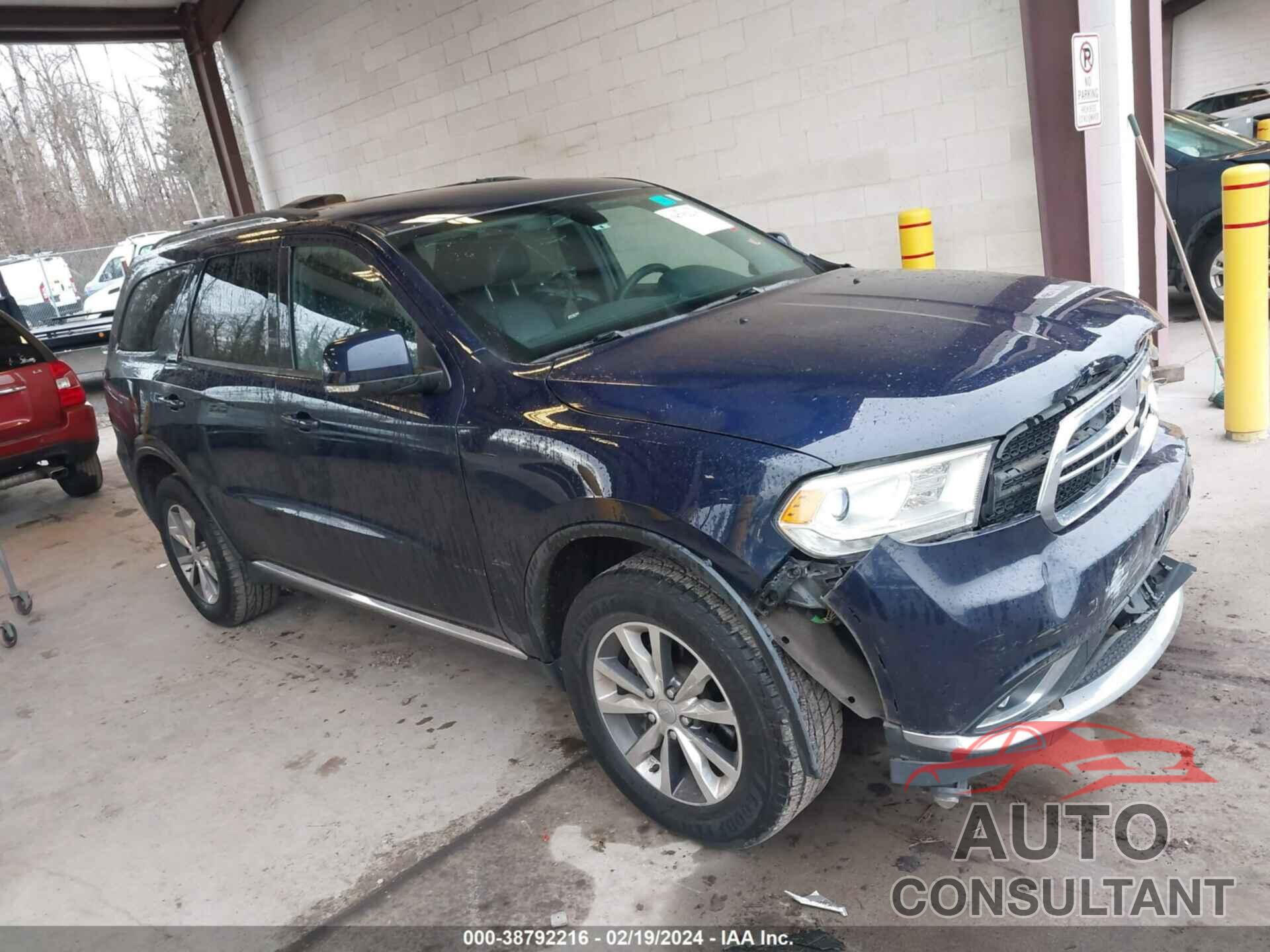 DODGE DURANGO 2016 - 1C4RDJDG1GC353445
