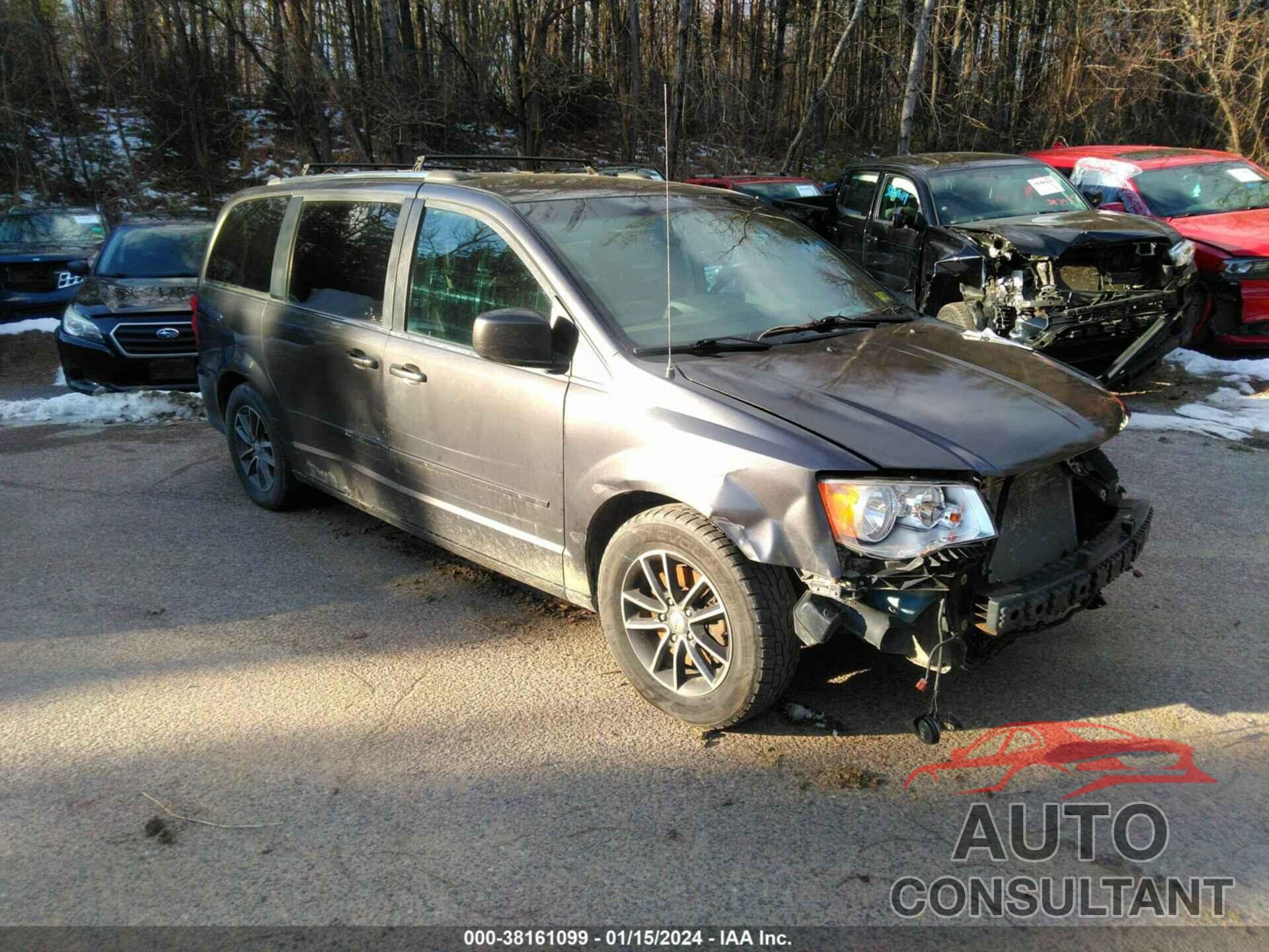 DODGE GRAND CARAVAN 2017 - 2C4RDGCG1HR554484