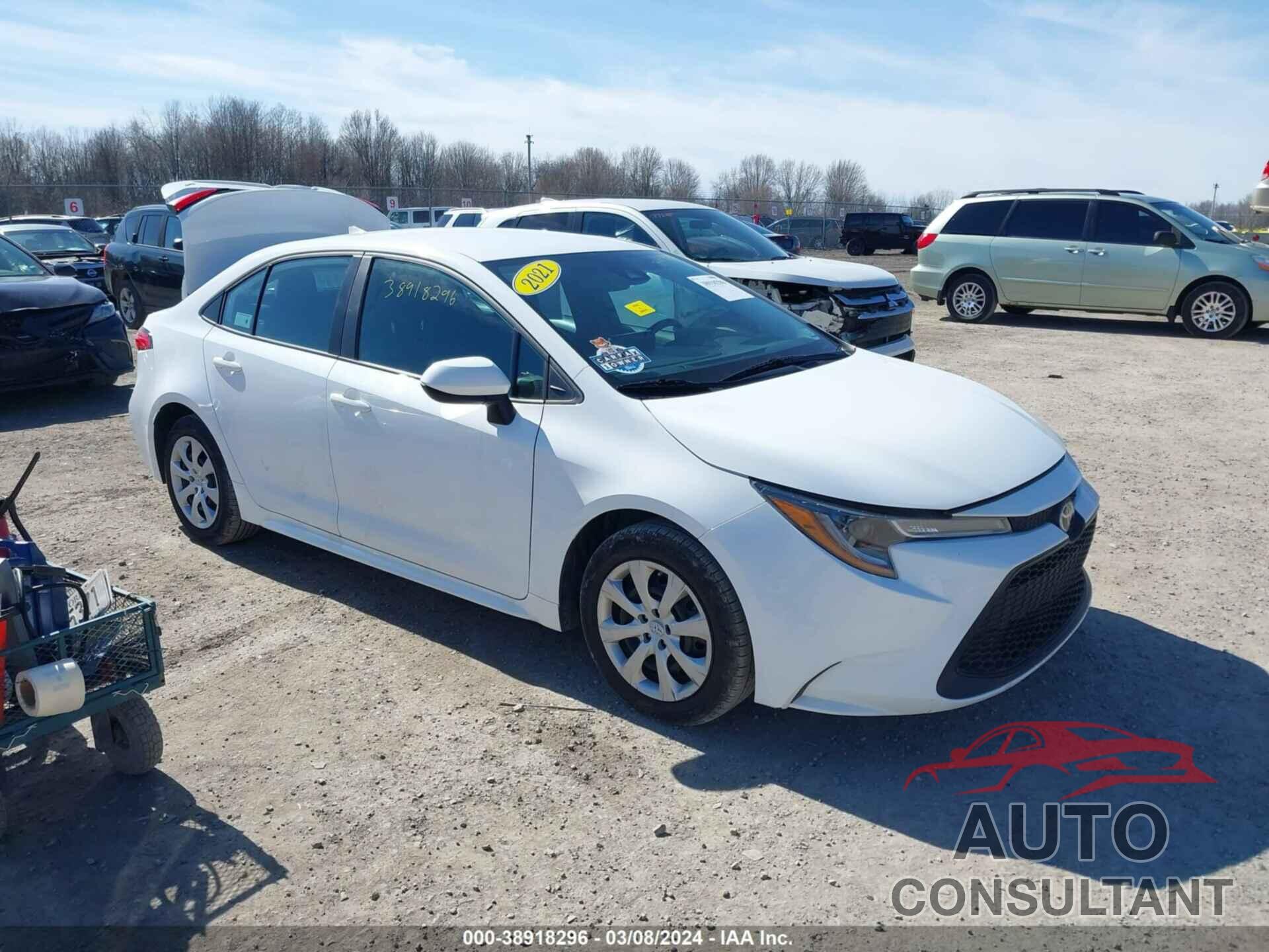 TOYOTA COROLLA 2021 - 5YFEPMAE0MP259067