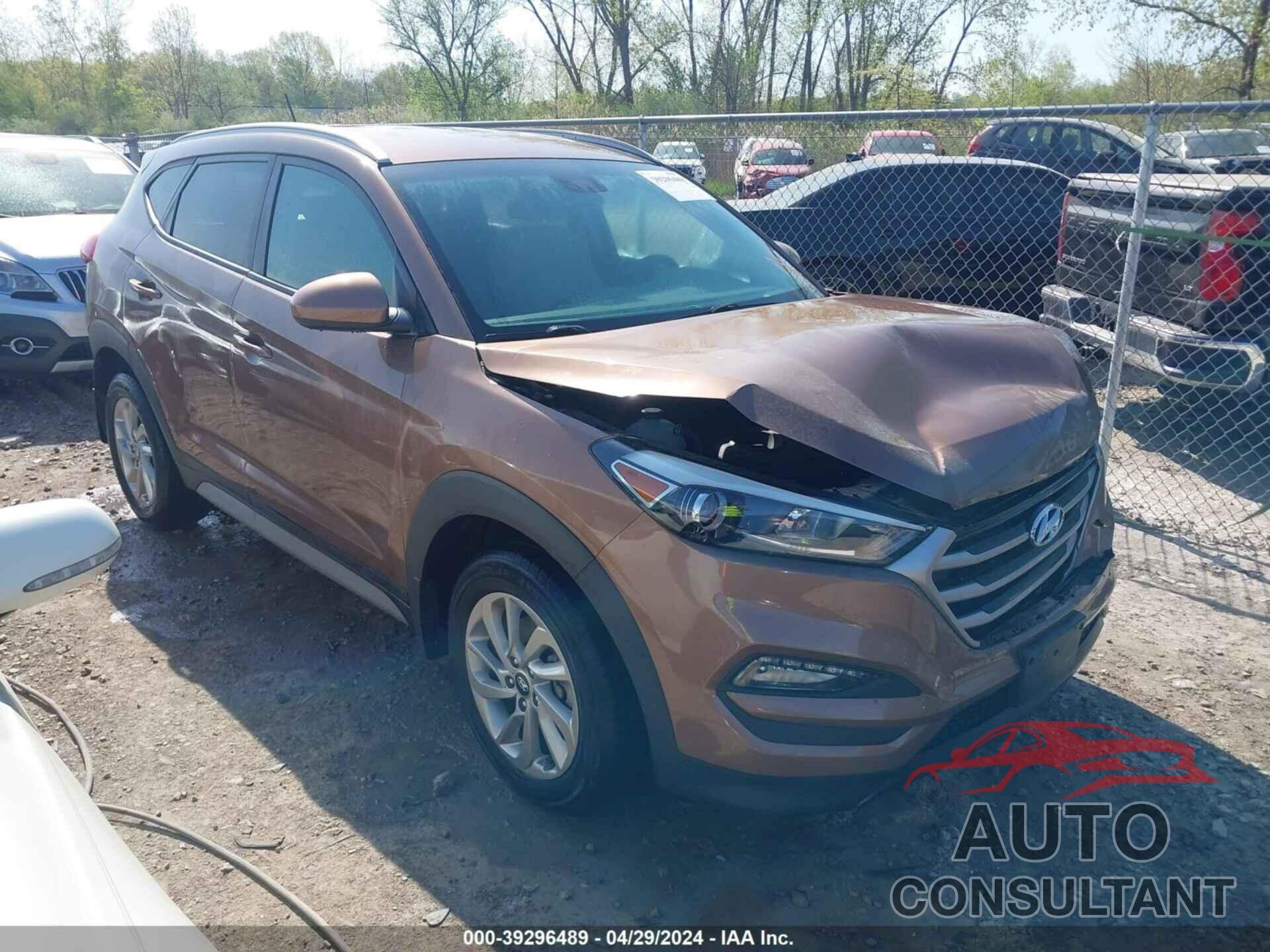 HYUNDAI TUCSON 2017 - KM8J33A42HU409860