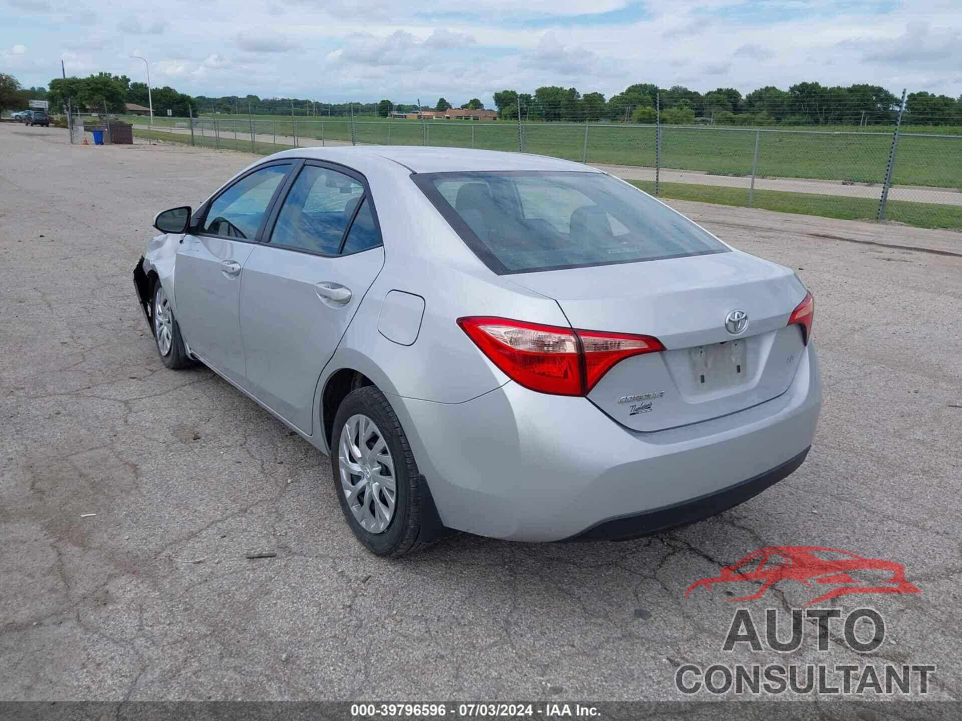TOYOTA COROLLA 2019 - 2T1BURHEXKC210891