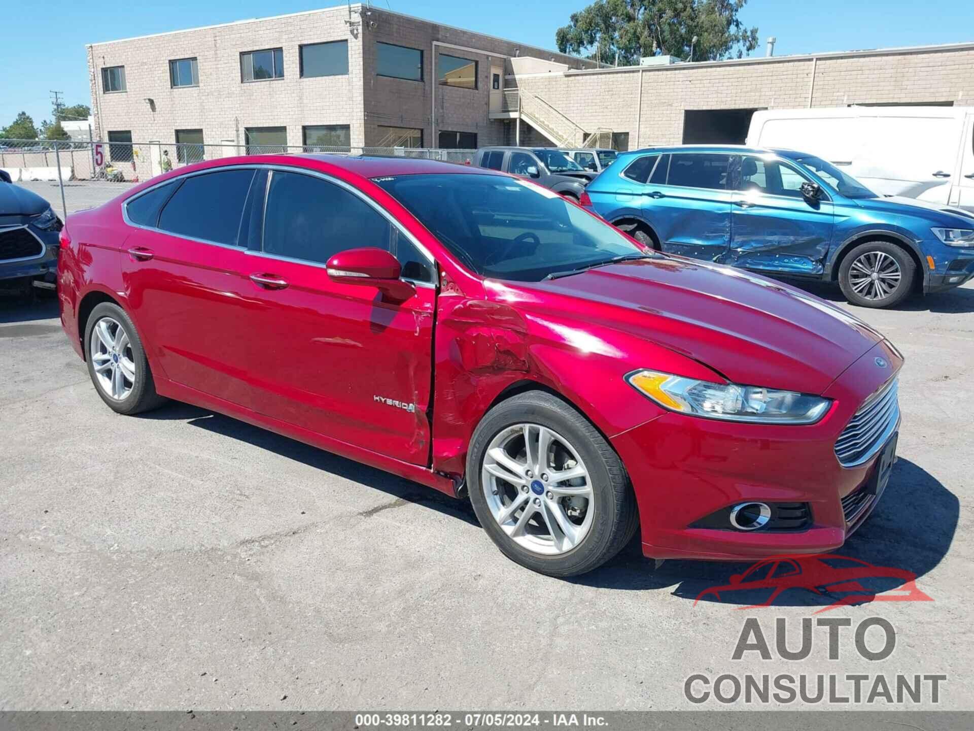 FORD FUSION HYBRID 2016 - 3FA6P0RU5GR385938