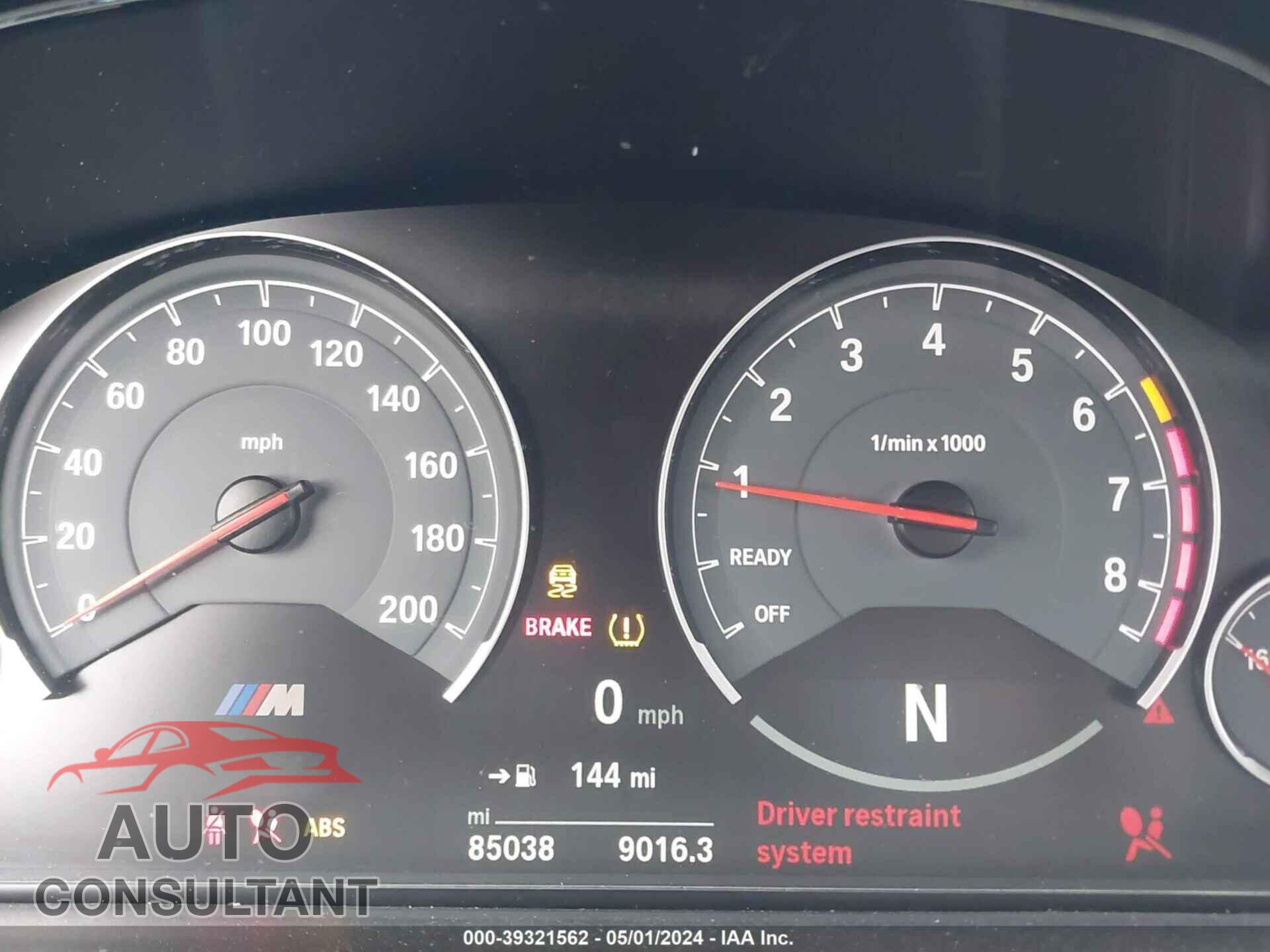 BMW M3 2017 - WBS8M9C54H5G42413