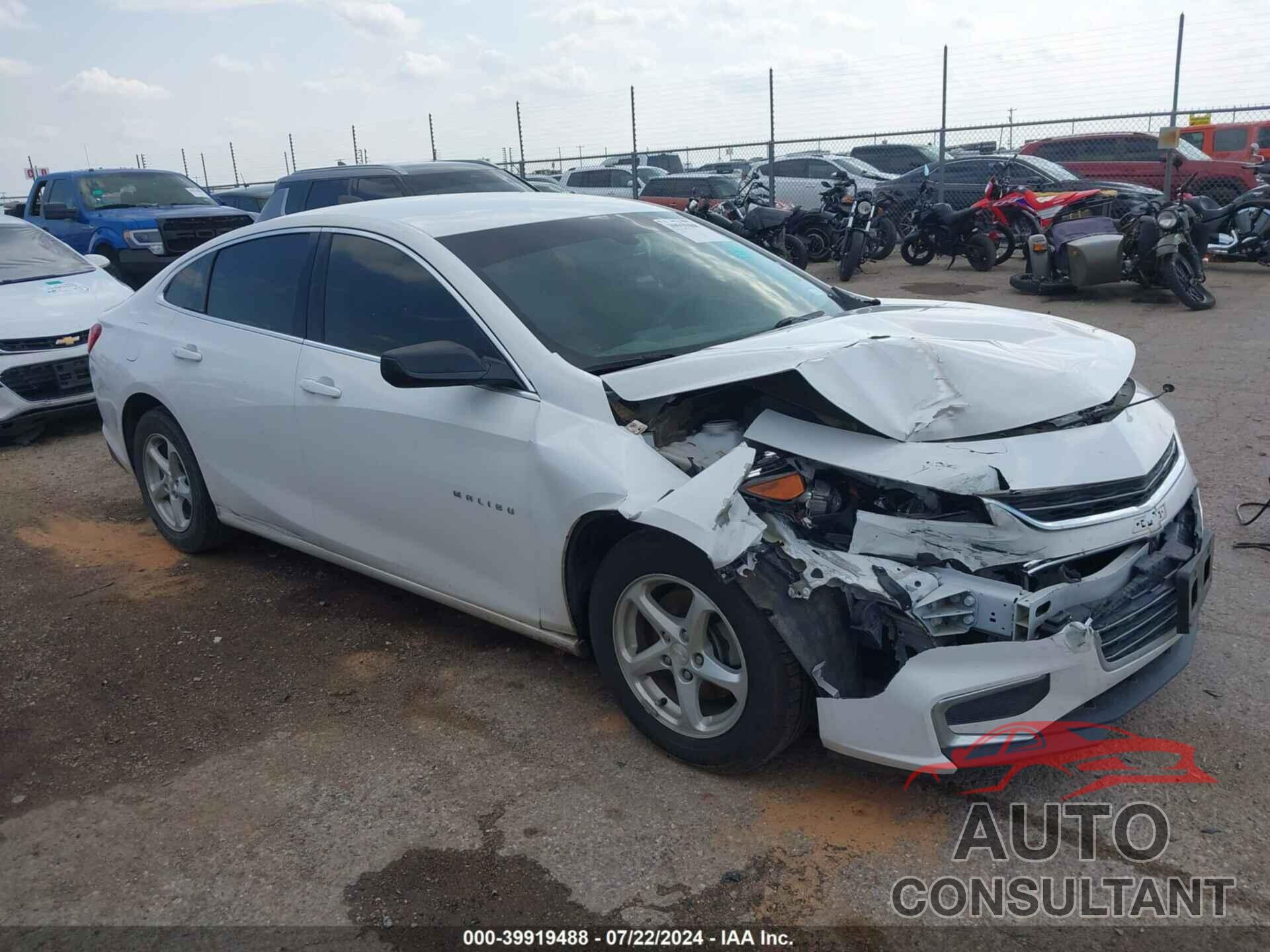 CHEVROLET MALIBU 2018 - 1G1ZB5ST9JF175165