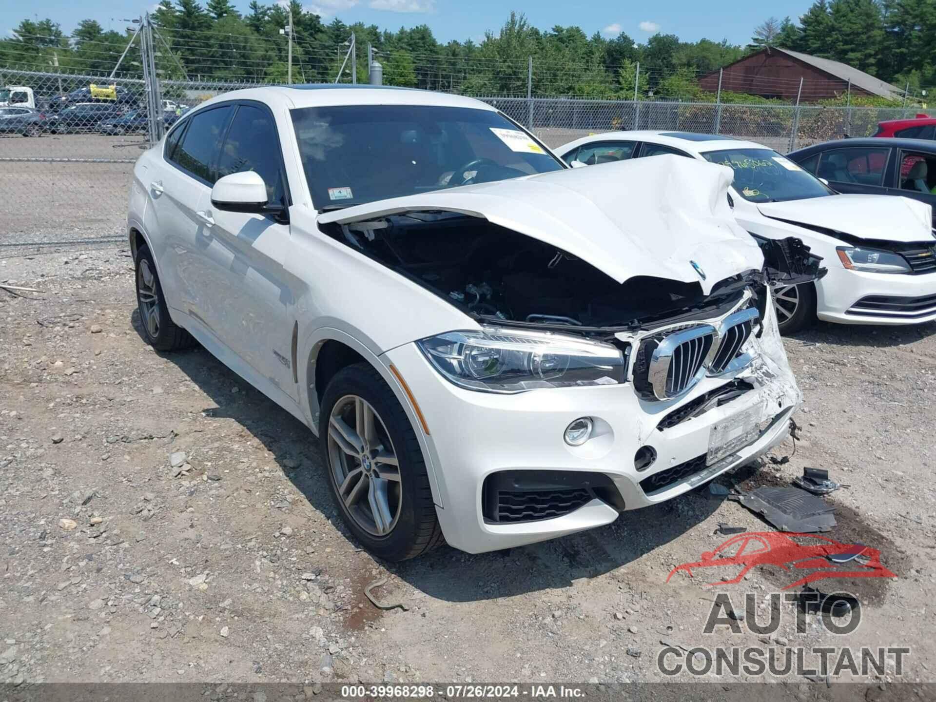 BMW X6 2015 - 5UXKU6C58F0F93883