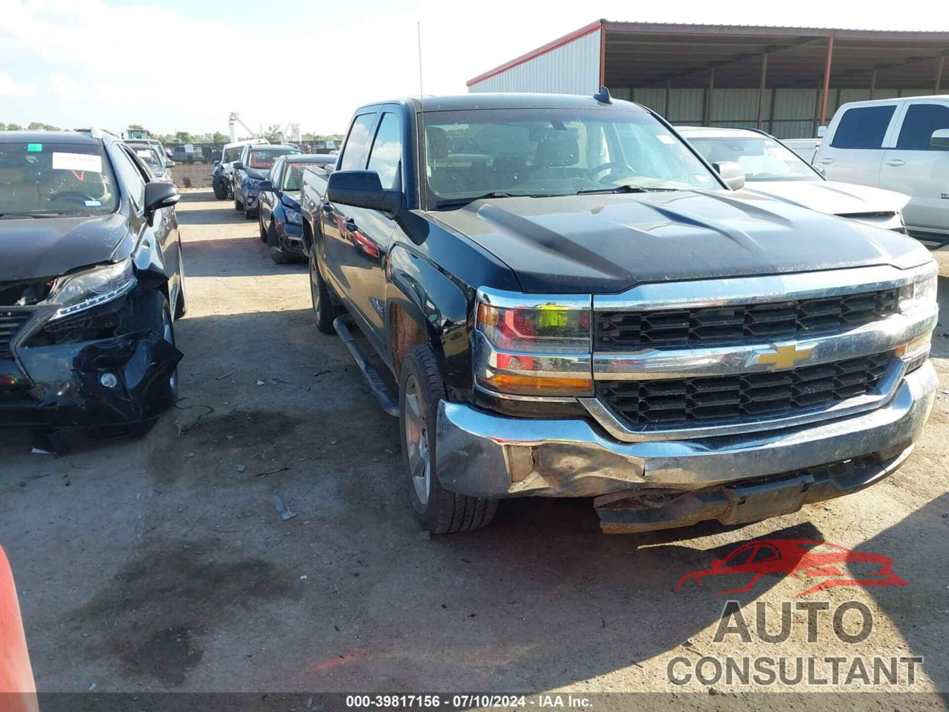 CHEVROLET SILVERADO 1500 2017 - 3GCUKREC6HG197783