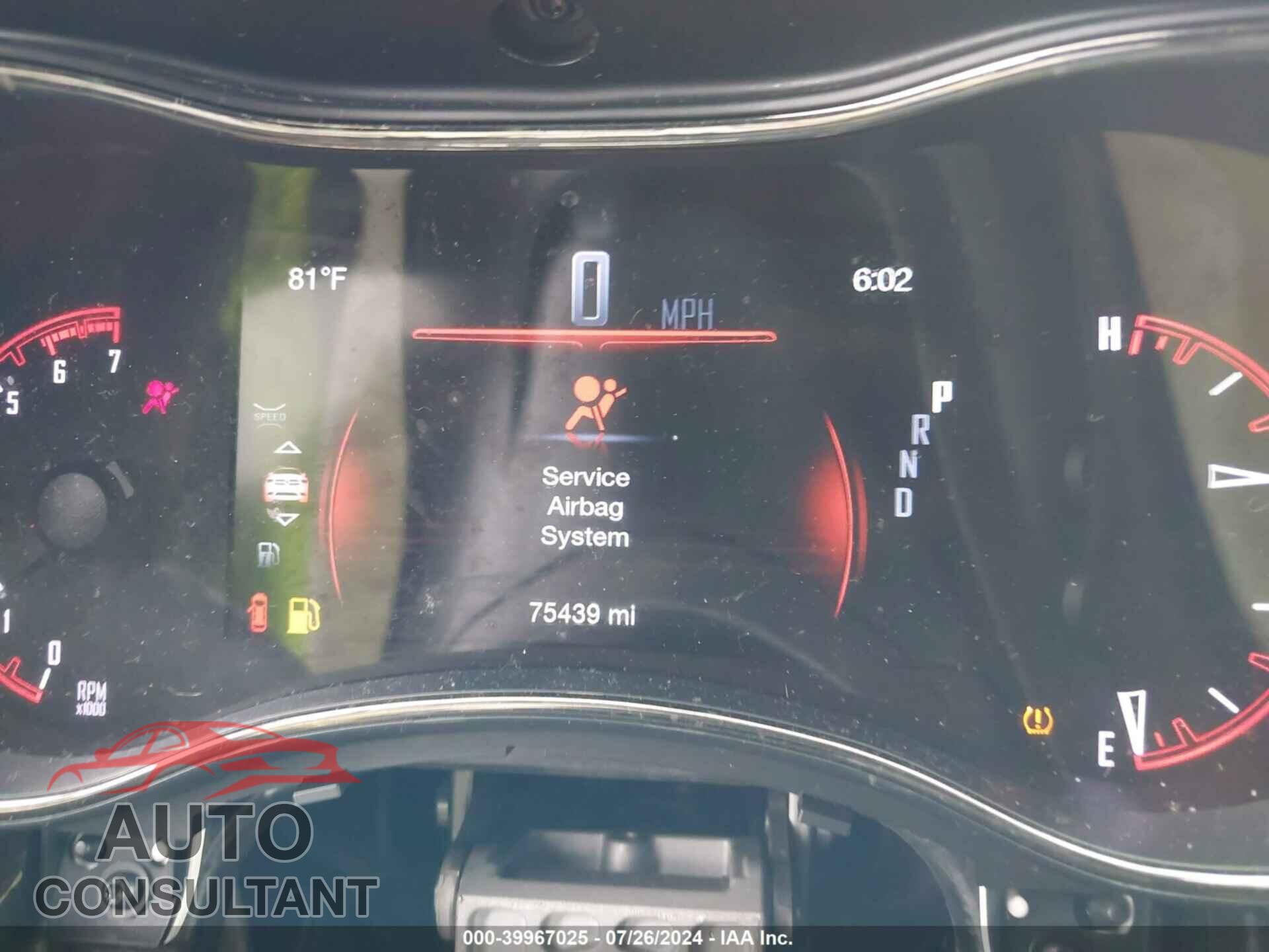 DODGE DURANGO 2020 - 1C4SDHCT5LC260107