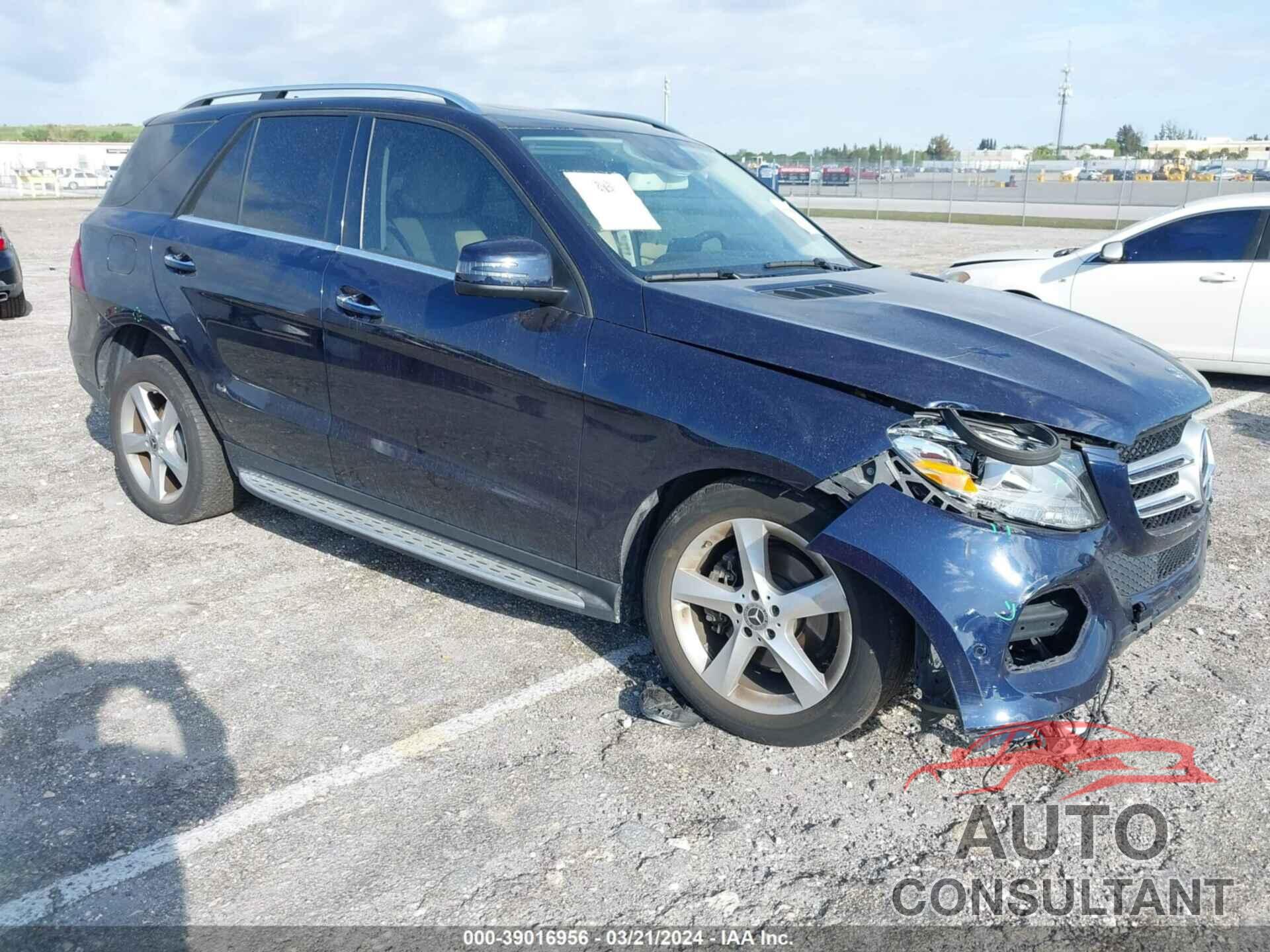 MERCEDES-BENZ GLE 350 2017 - 4JGDA5HB1HA978672