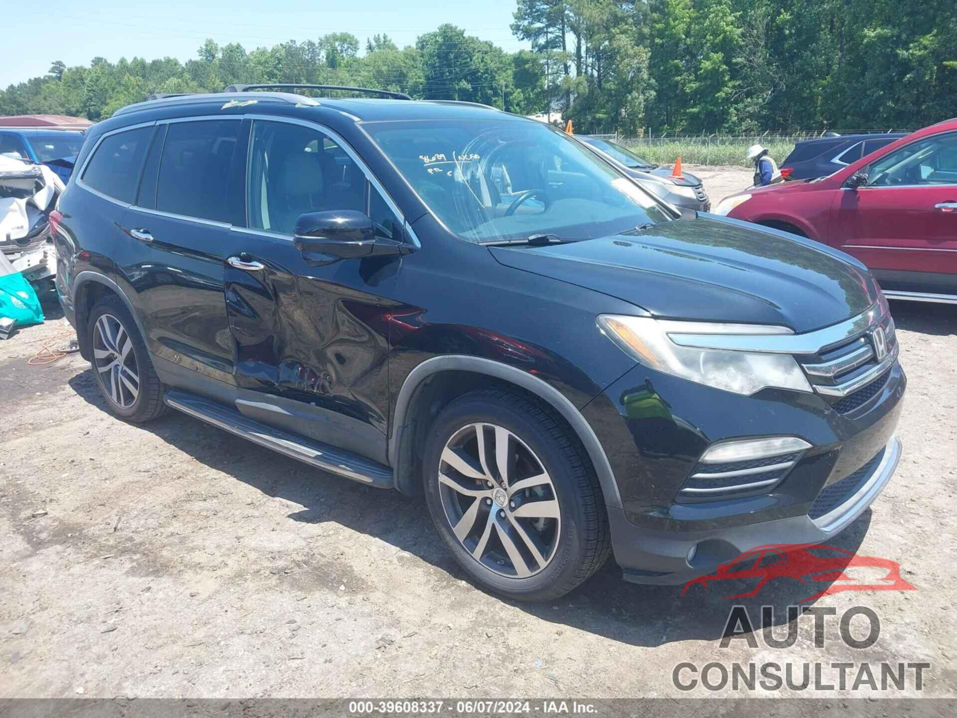 HONDA PILOT 2016 - 5FNYF6H90GB012930