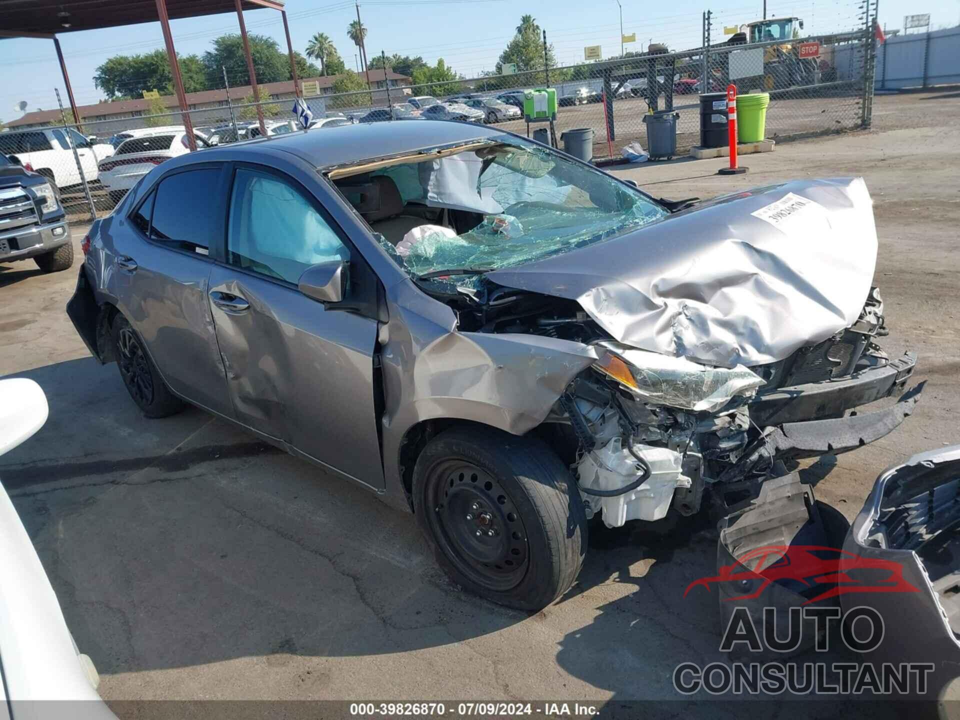 TOYOTA COROLLA 2016 - 5YFBURHE5GP448204