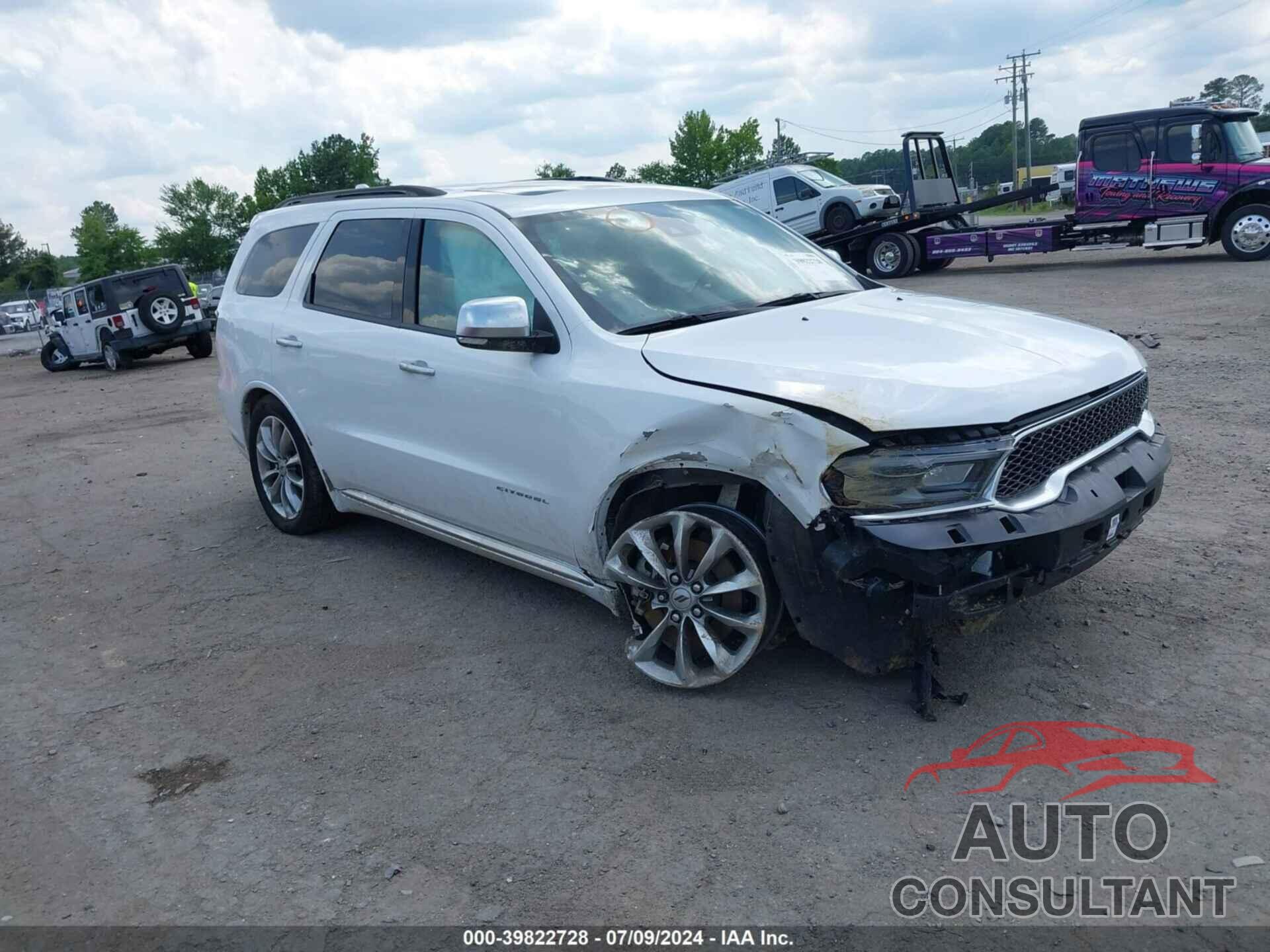 DODGE DURANGO 2022 - 1C4SDJET9NC219079