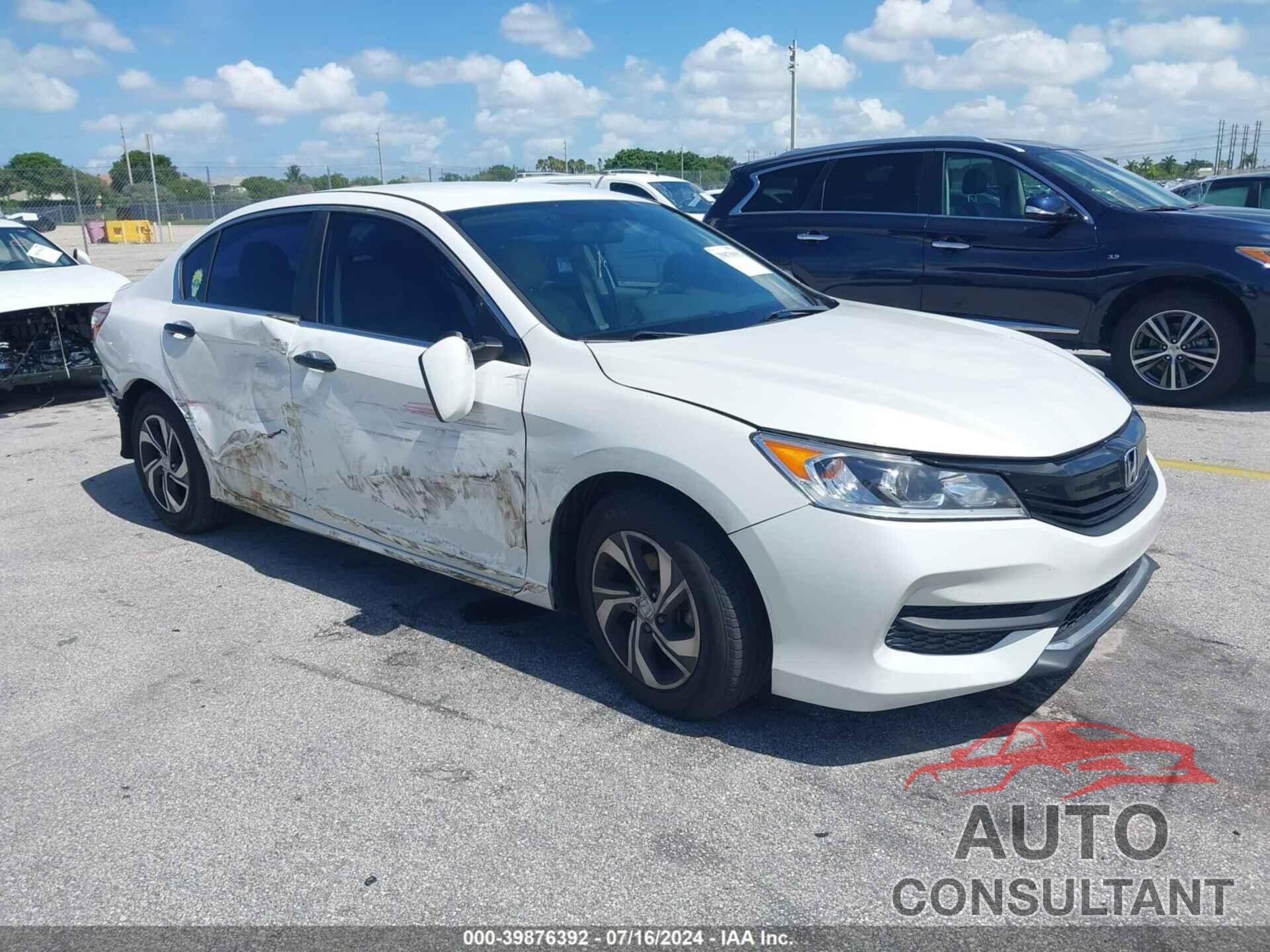 HONDA ACCORD 2017 - 1HGCR2F32HA280950