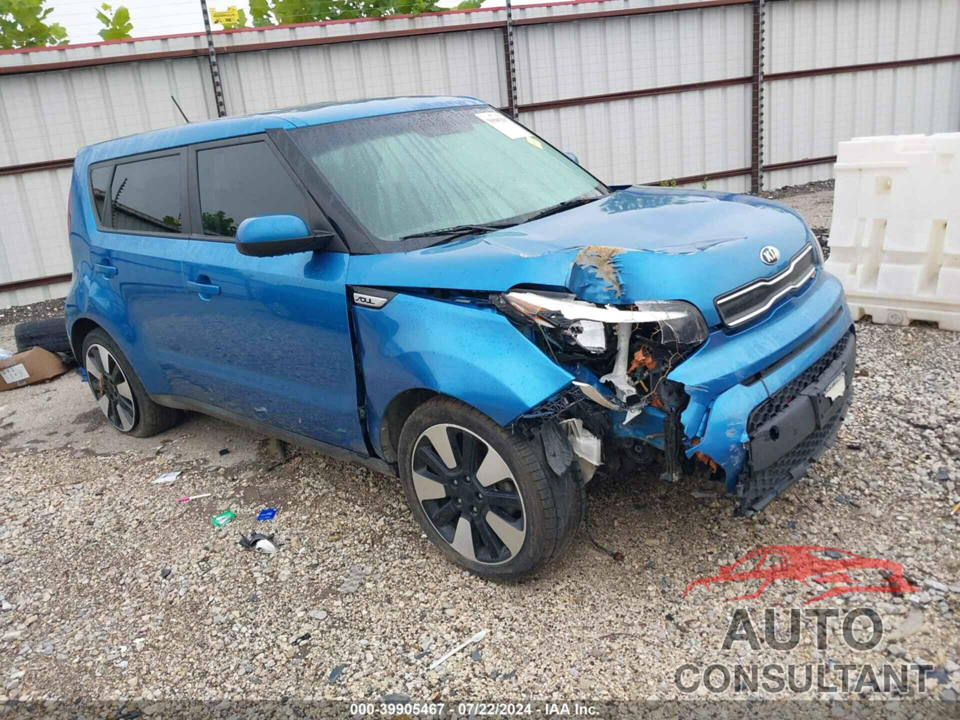 KIA SOUL 2019 - KNDJP3A5XK7656048