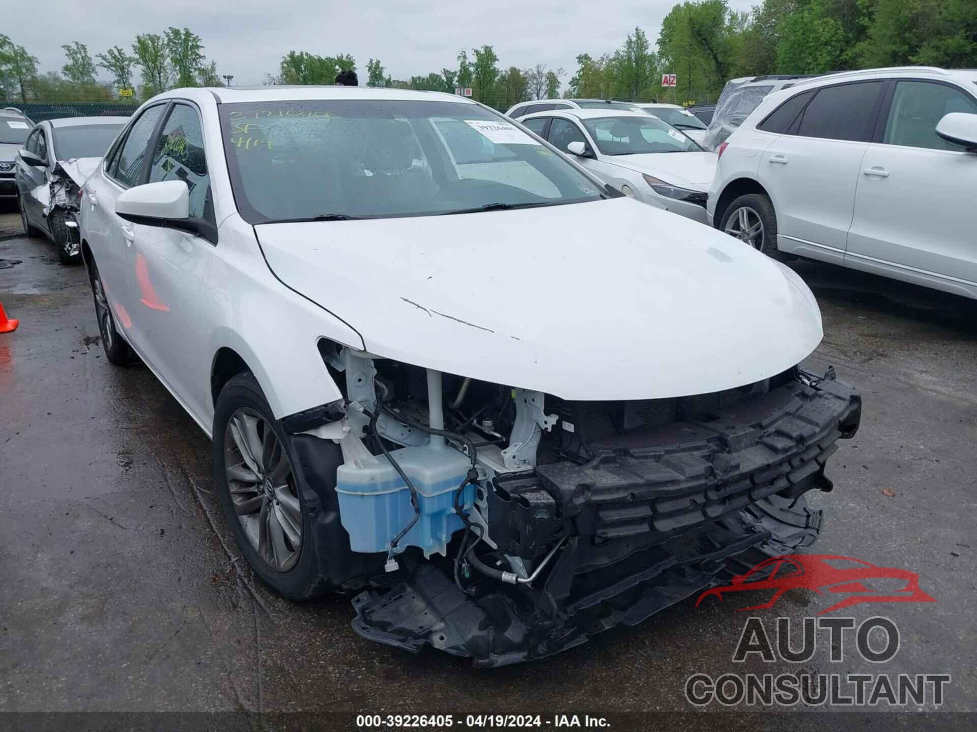 TOYOTA CAMRY 2016 - 4T1BF1FK7GU549635