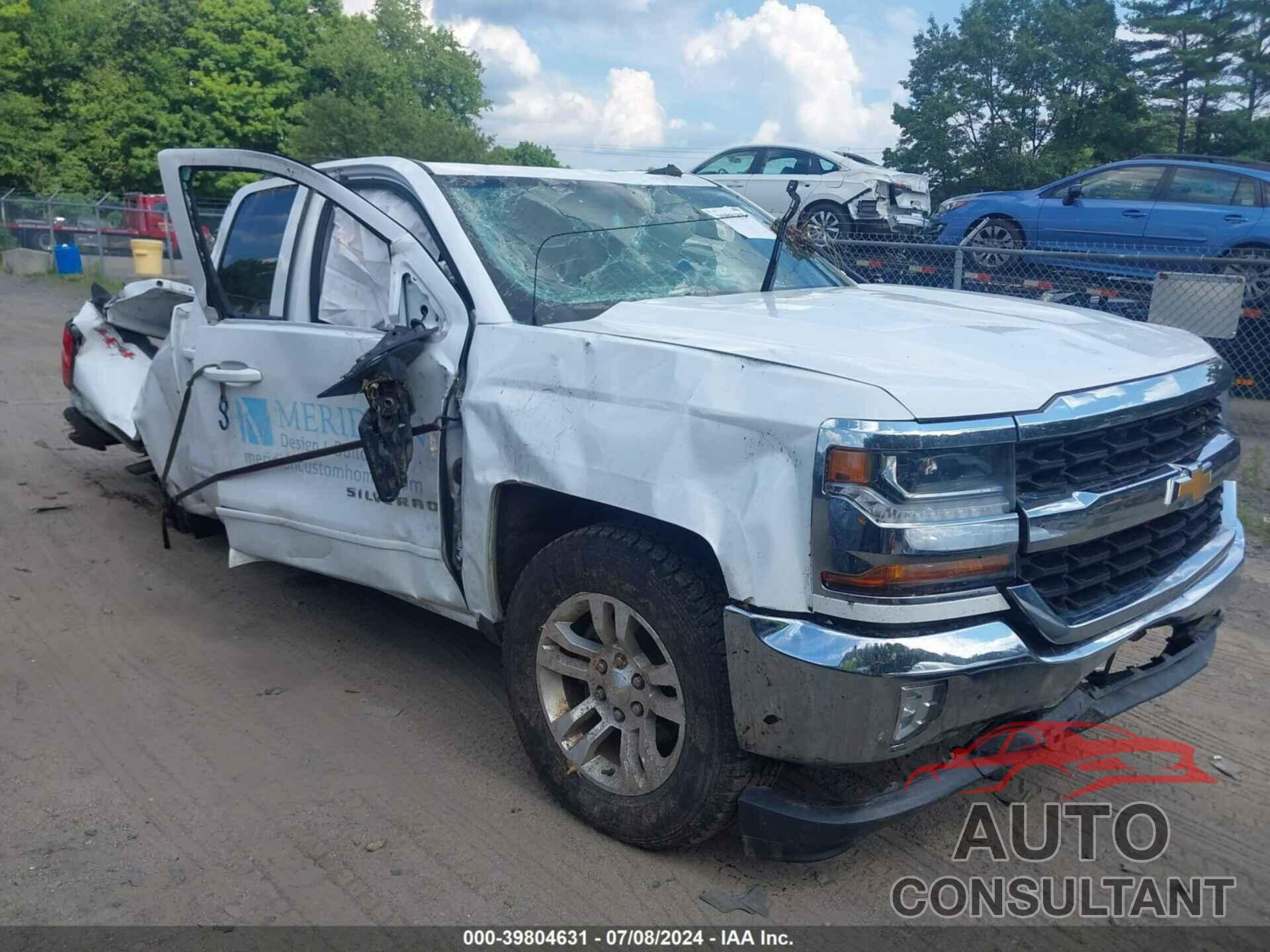 CHEVROLET SILVERADO 1500 2017 - 1GCVKREC0HZ323723