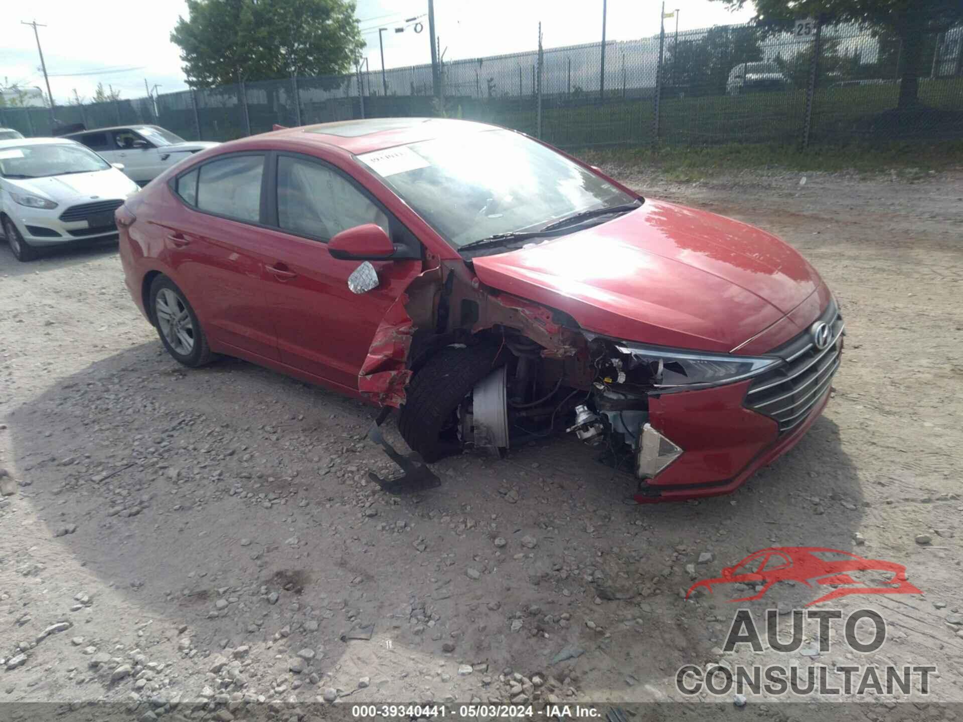 HYUNDAI ELANTRA 2020 - 5NPD84LF7LH619235