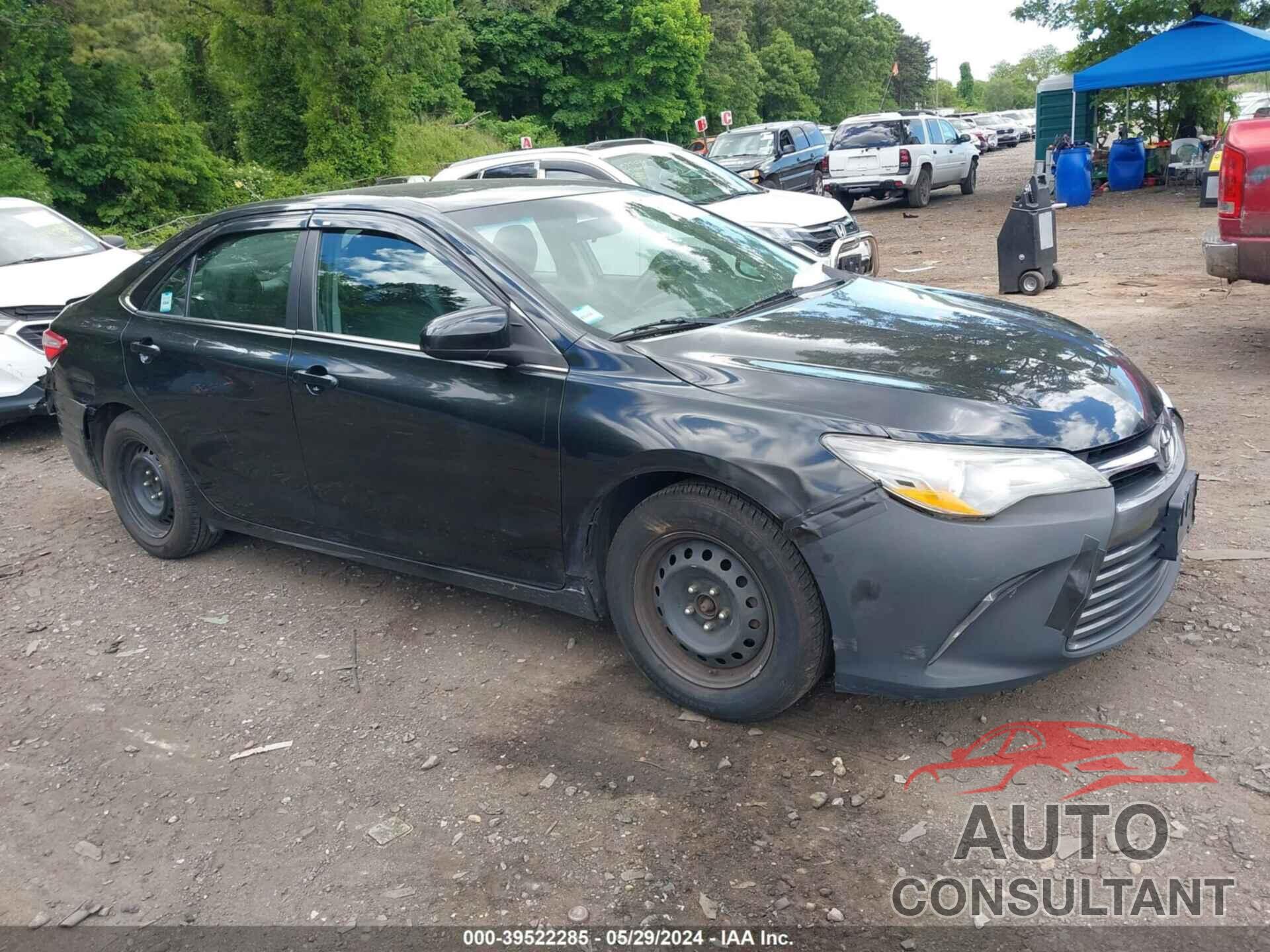 TOYOTA CAMRY 2016 - 4T4BF1FK5GR547730
