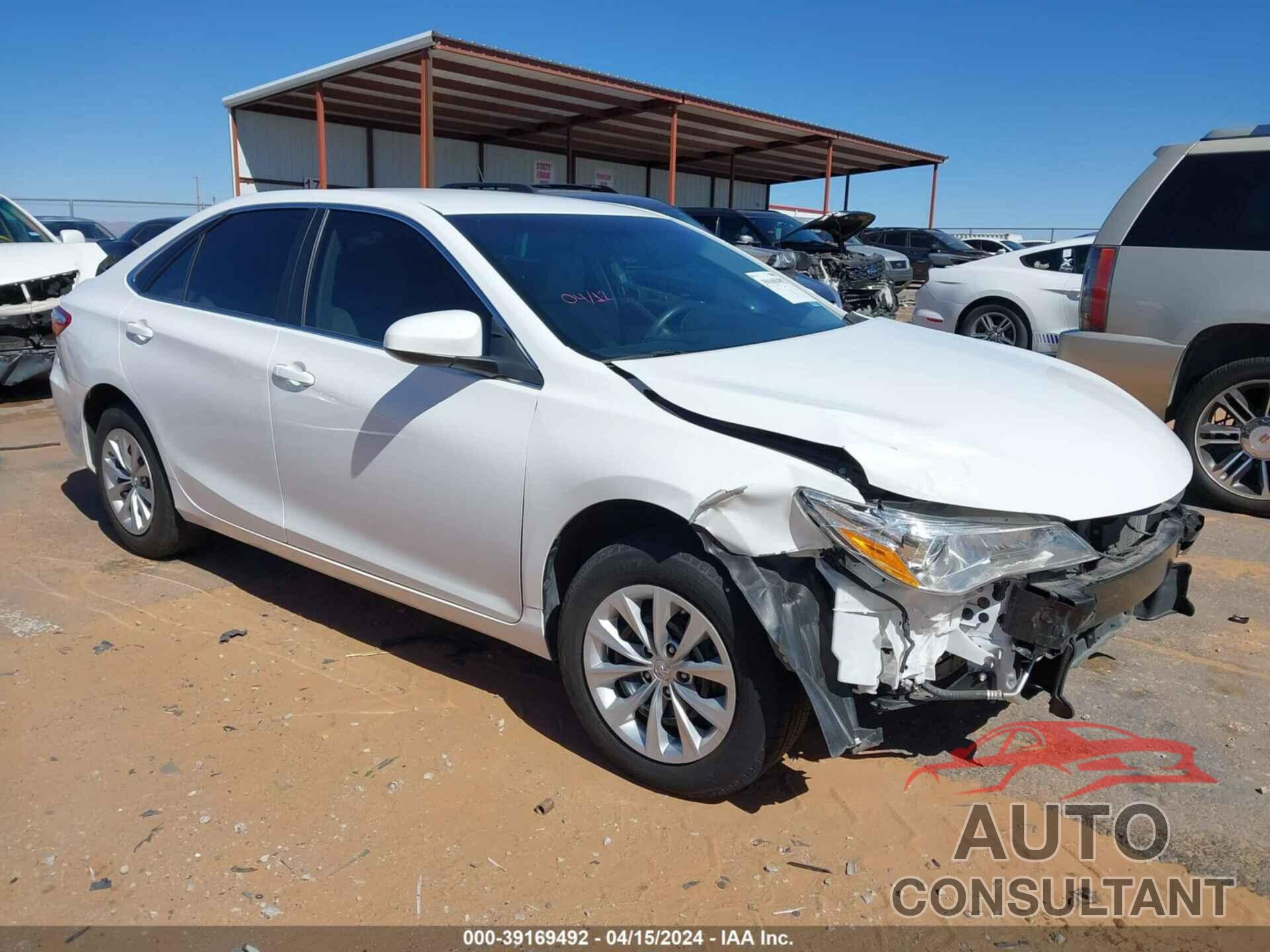 TOYOTA CAMRY 2017 - 4T1BF1FK5HU686512