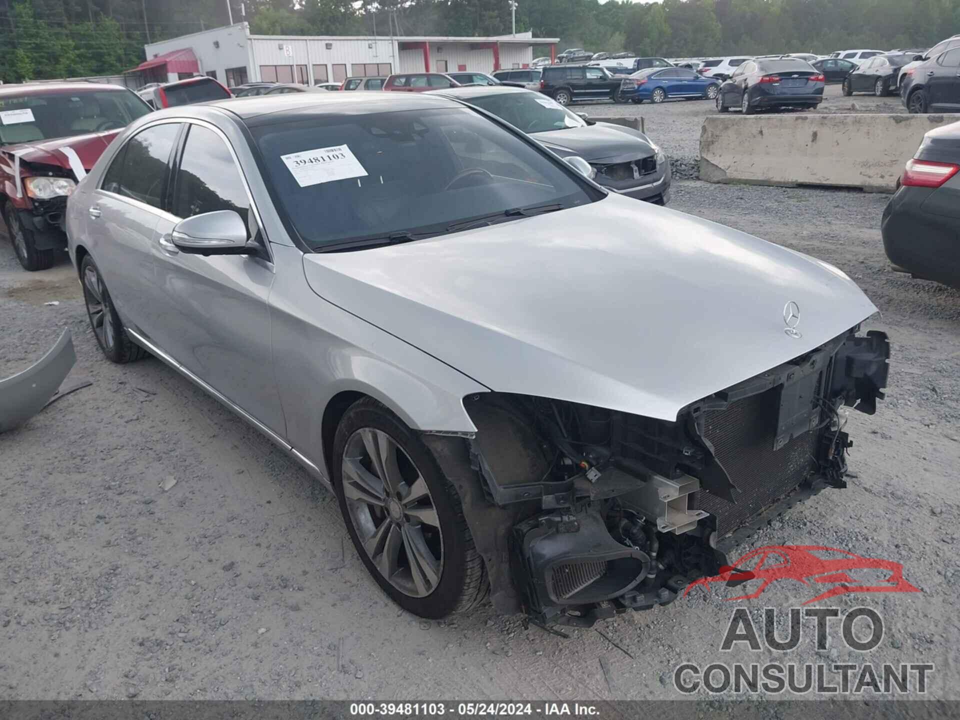 MERCEDES-BENZ S 550 2016 - WDDUG8CBXGA242572