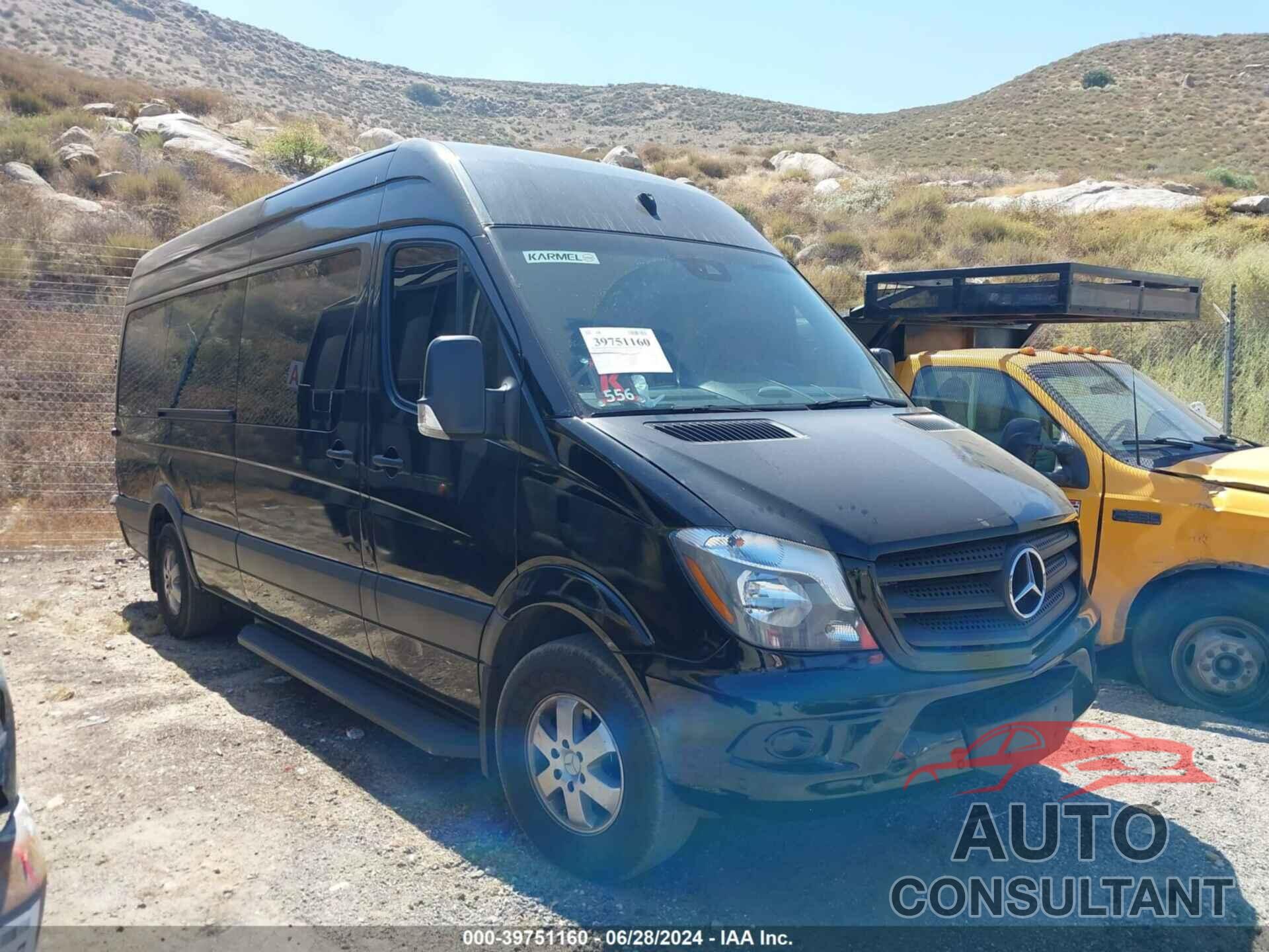 MERCEDES-BENZ SPRINTER 2500 2016 - WDZPE8CD4GP229909