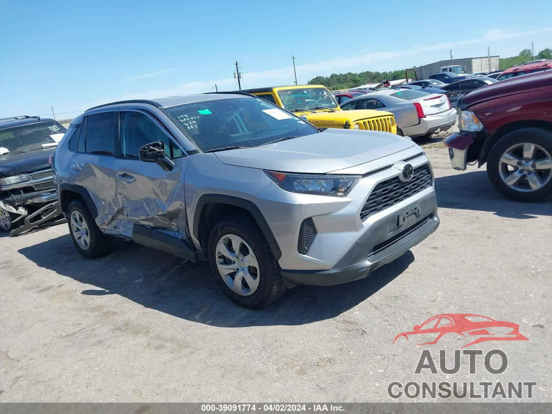 TOYOTA RAV4 2020 - 2T3H1RFV1LC046395