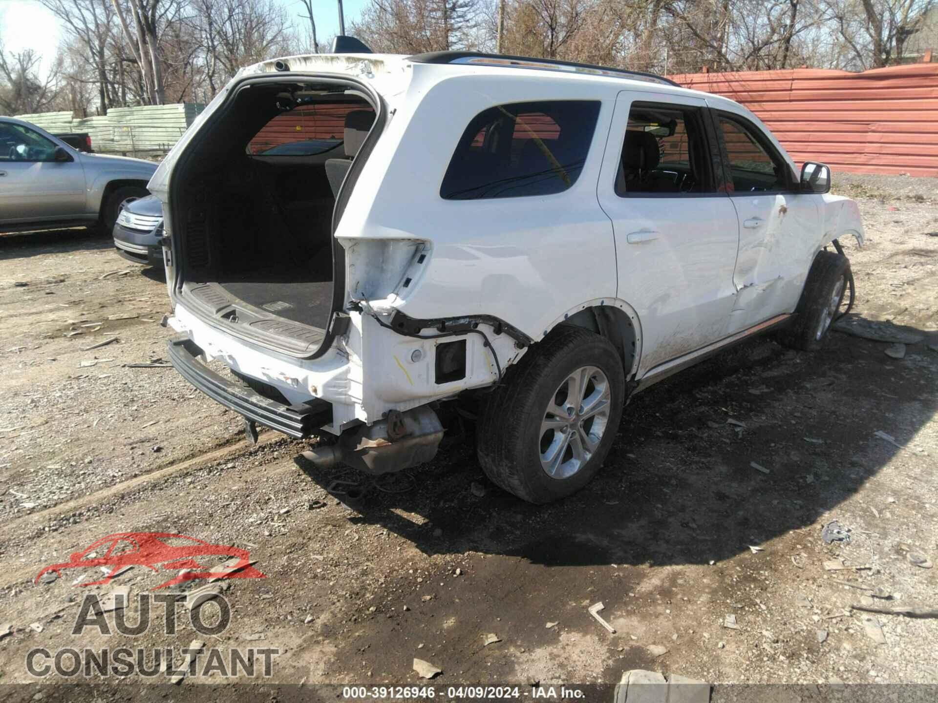 DODGE DURANGO 2018 - 1C4RDJAG9JC372174